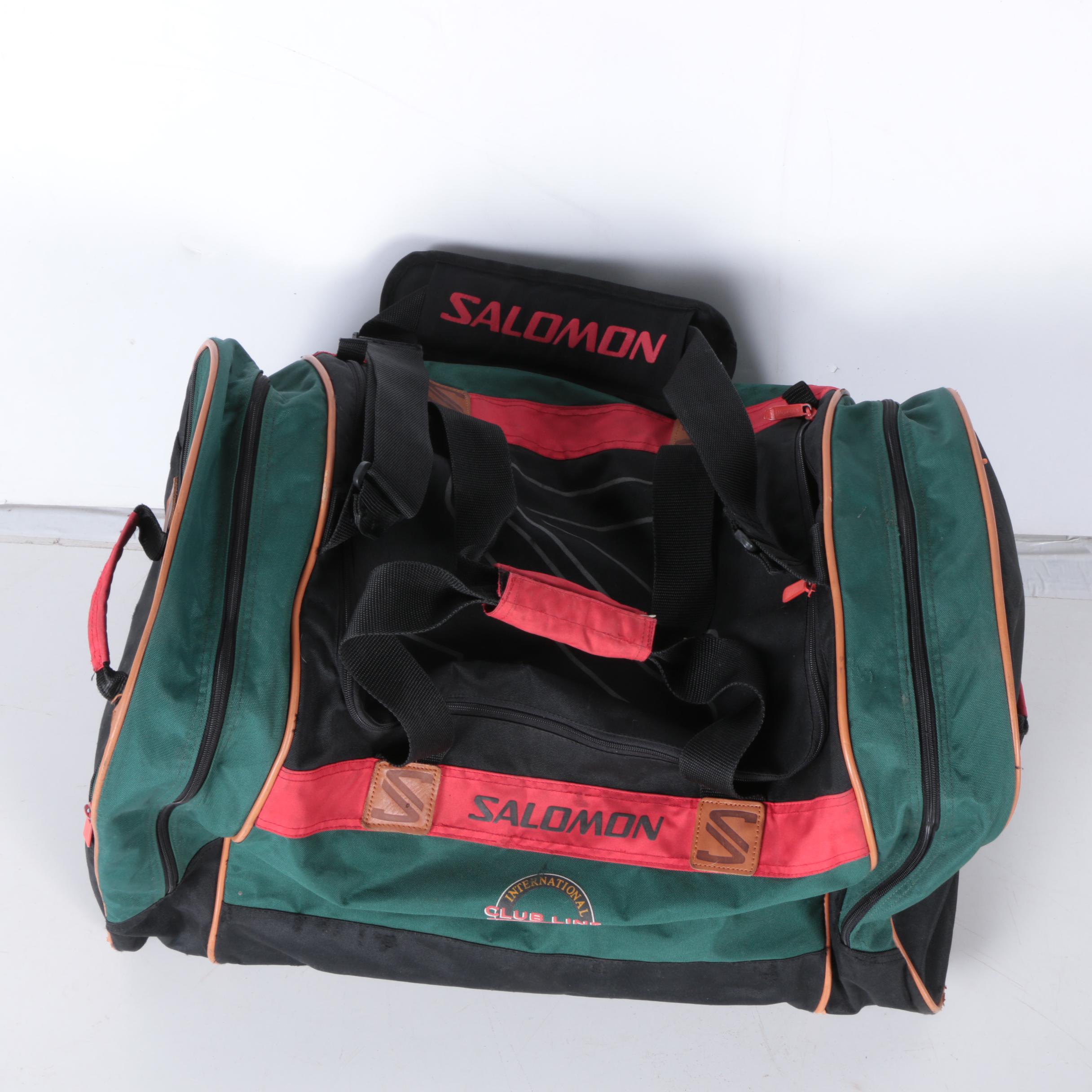 Duffel and Ski Bags Including Vintage Salomon