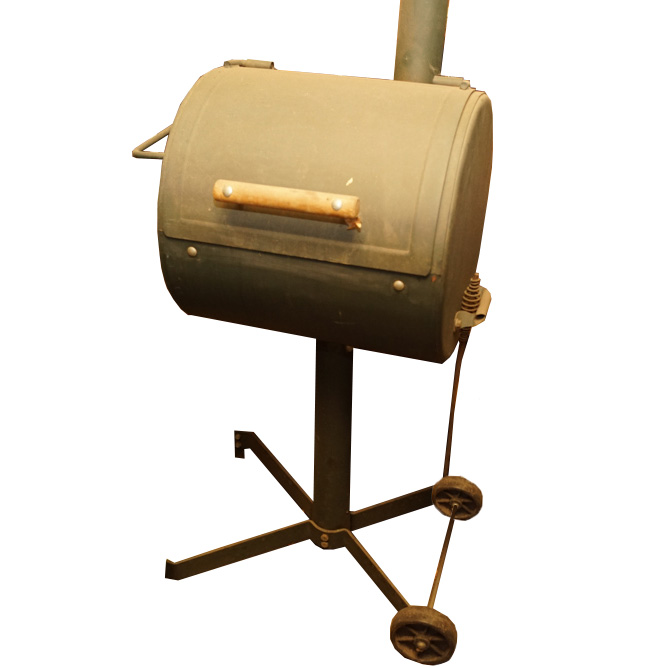 Barrel Style Charcoal Grill