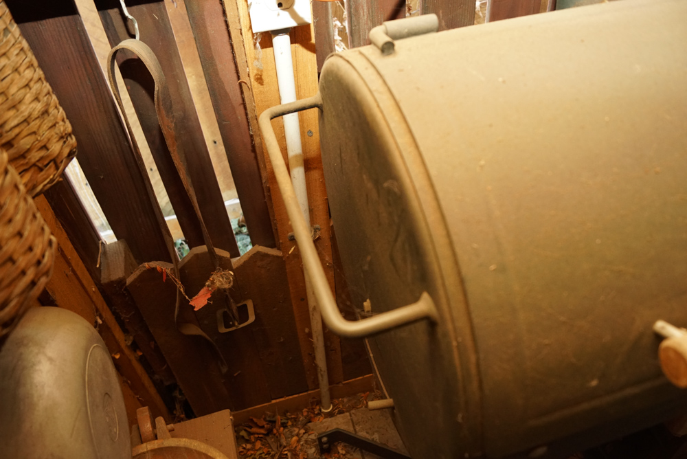 Barrel Style Charcoal Grill