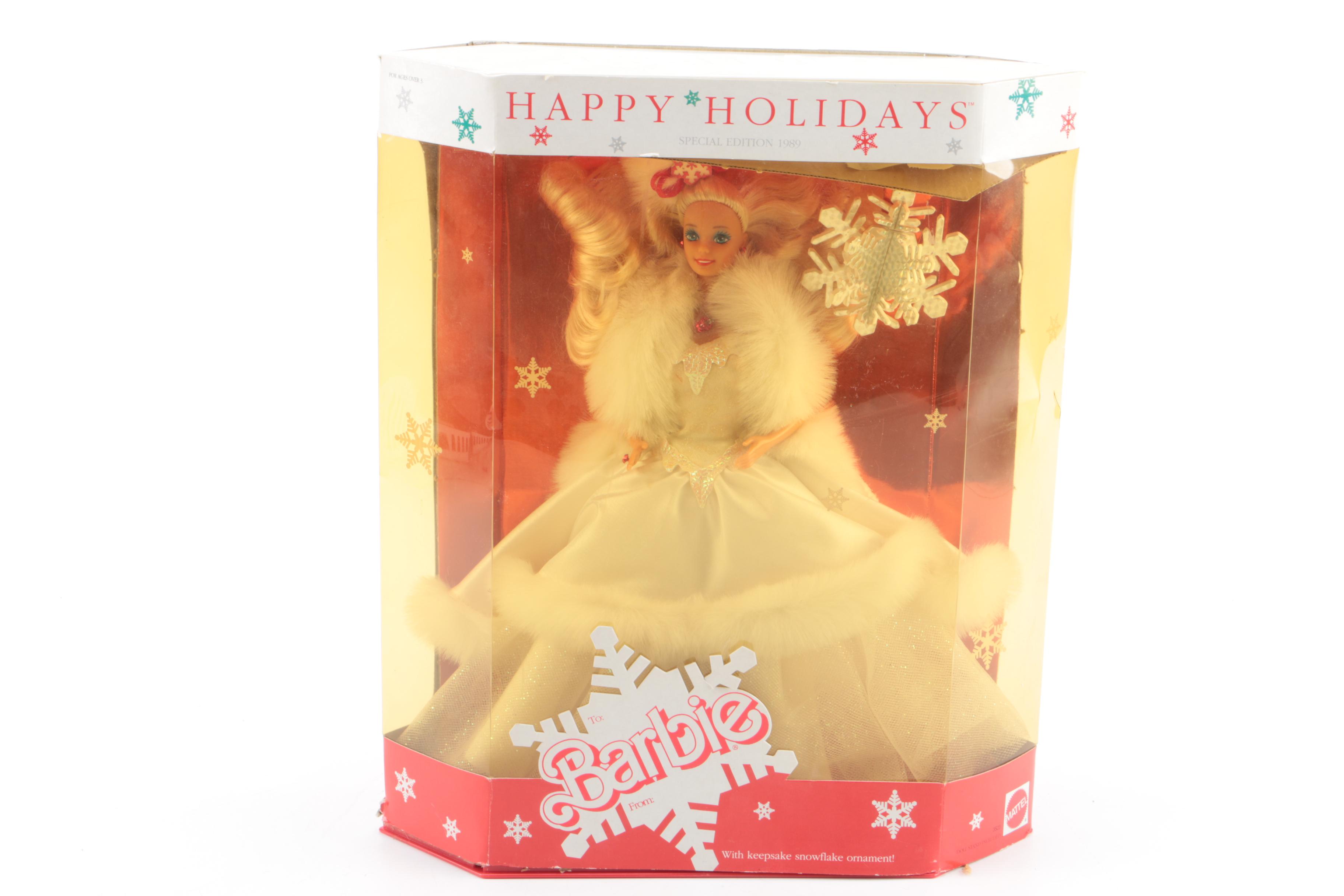 Vintage Mattel "Happy Holidays Barbie" Dolls