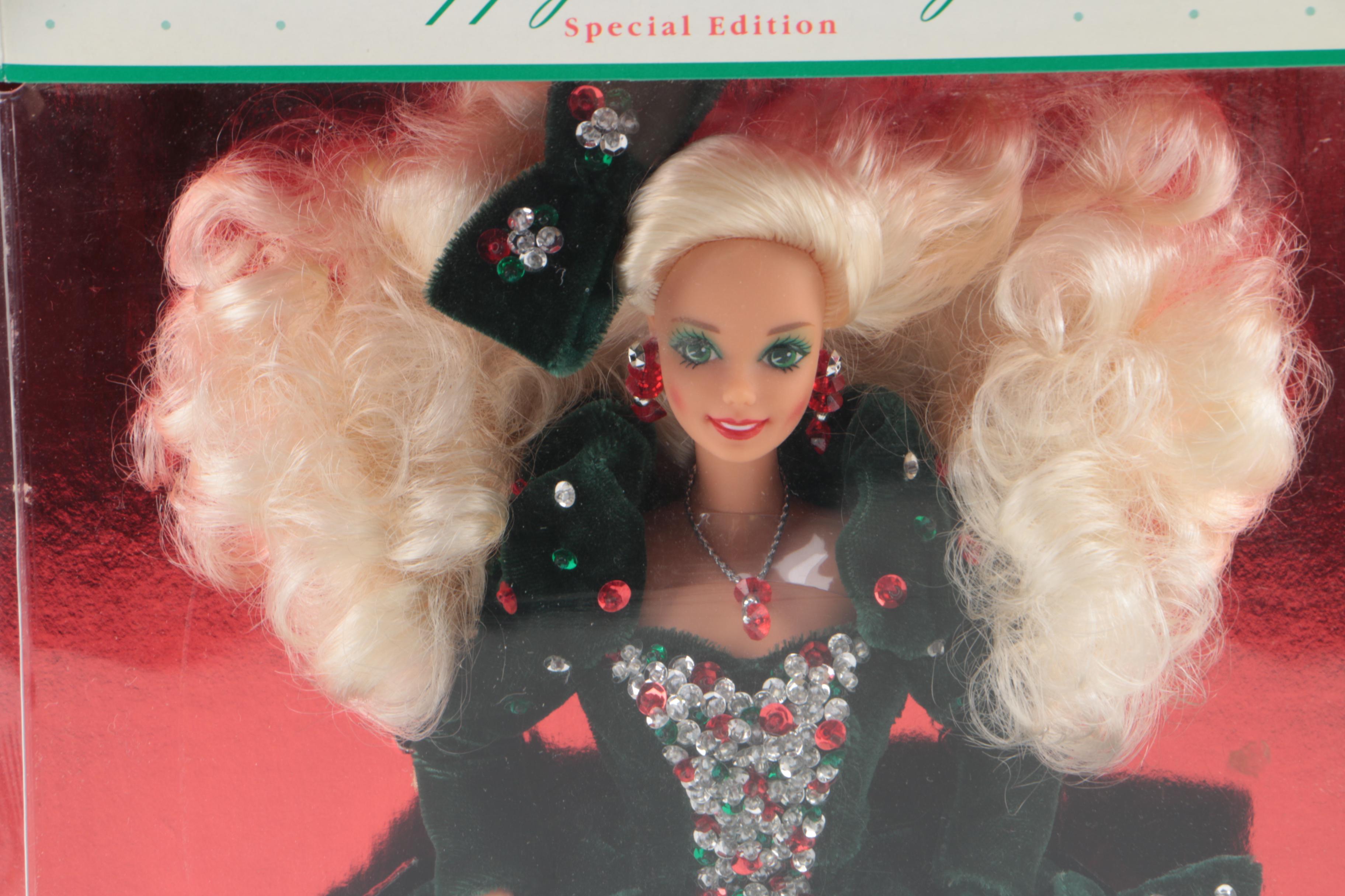 Vintage Mattel "Happy Holidays Barbie" Dolls