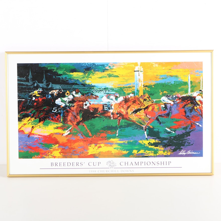 Giclee After LeRoy Neiman Breeder's Cup Championship Poster