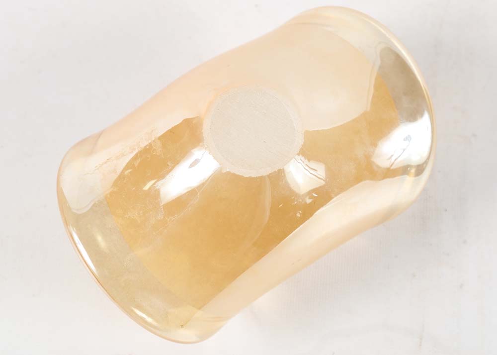 Art Glass Rolled Basket