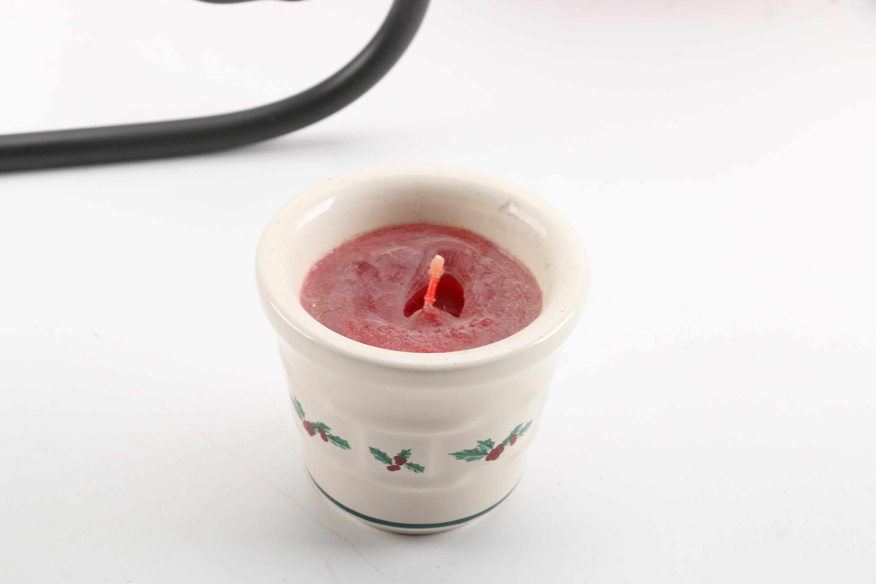 Group of Longaberger Baskets and Ceramics