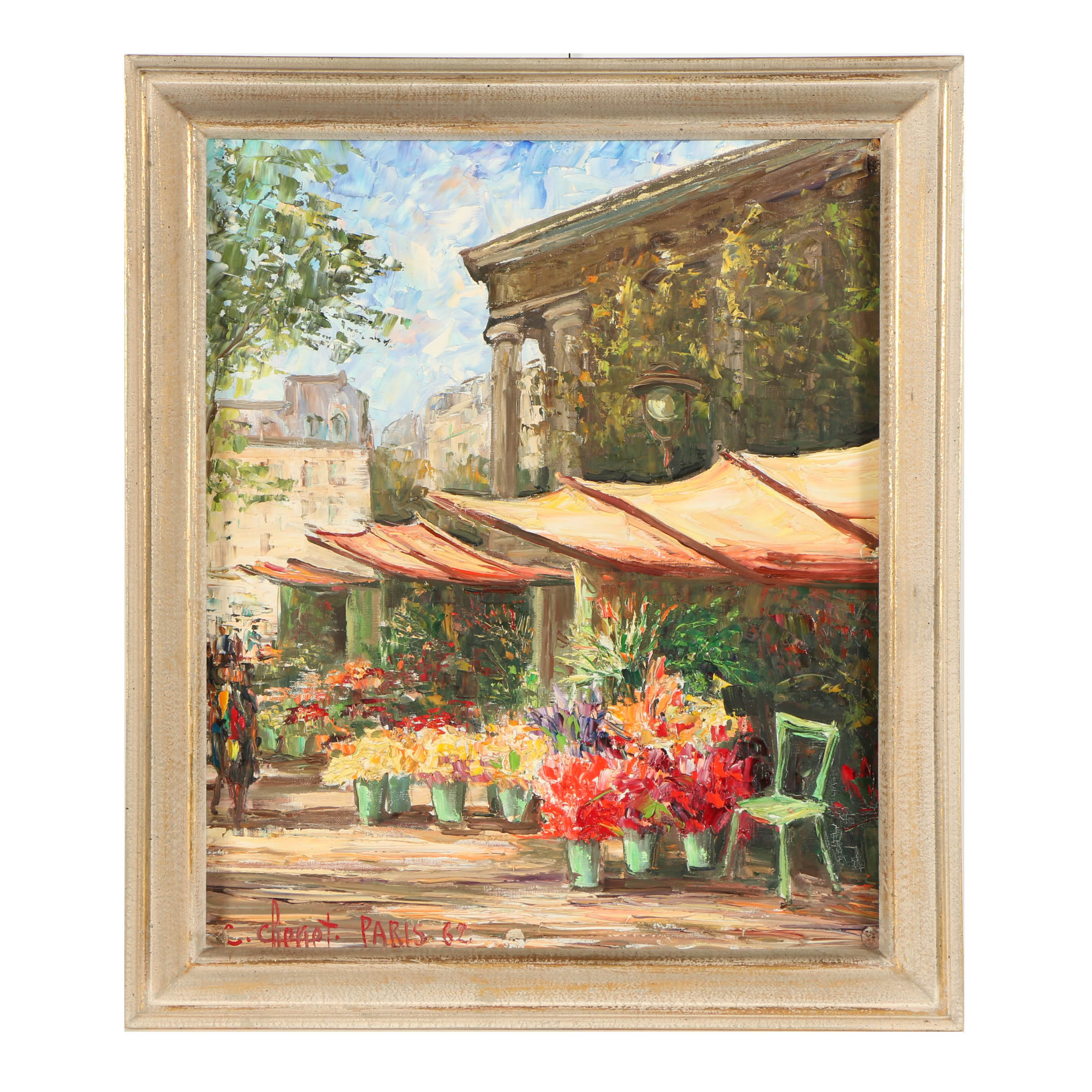 Charles Chenet Oil Painting on Canvas