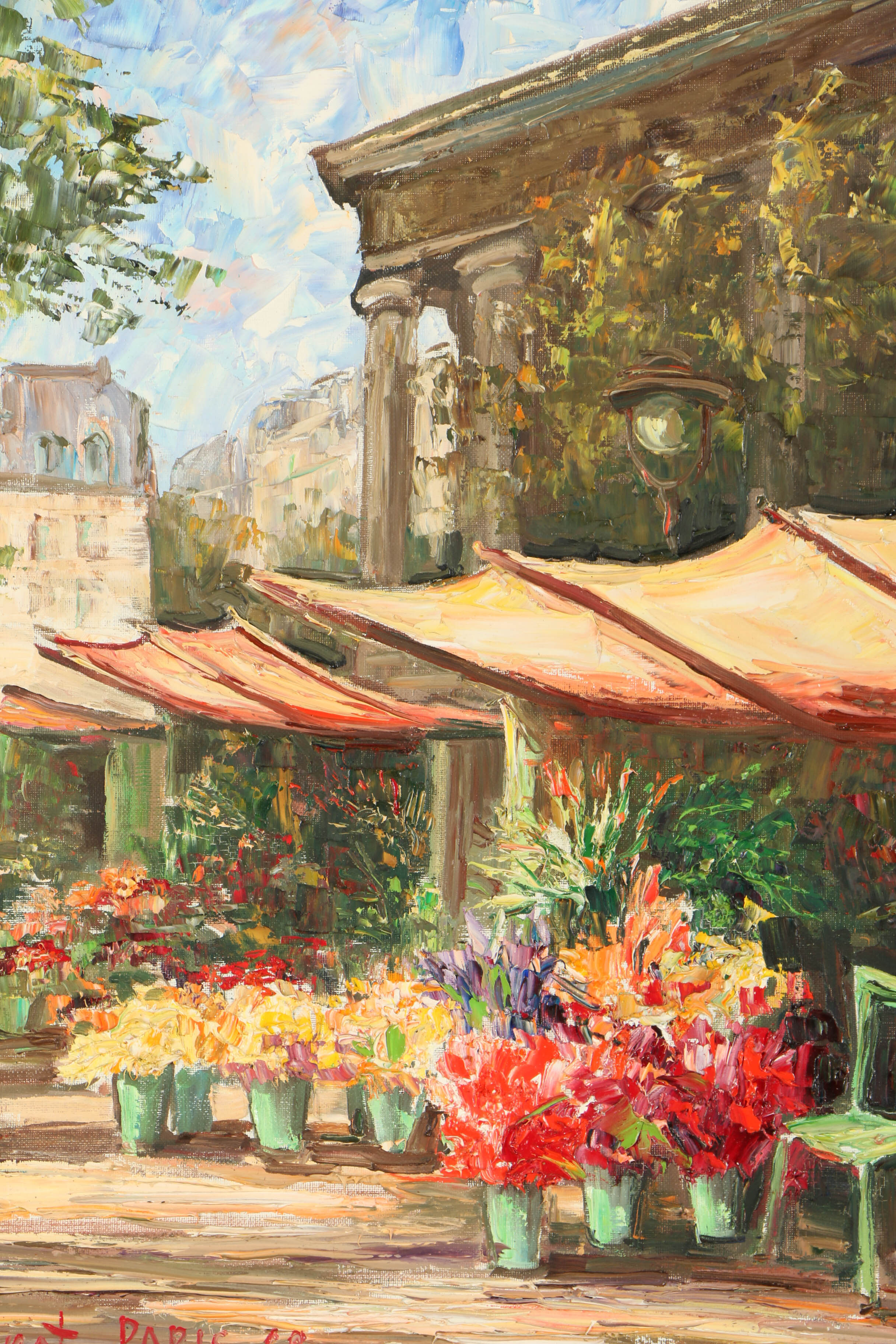 Charles Chenet Oil Painting on Canvas