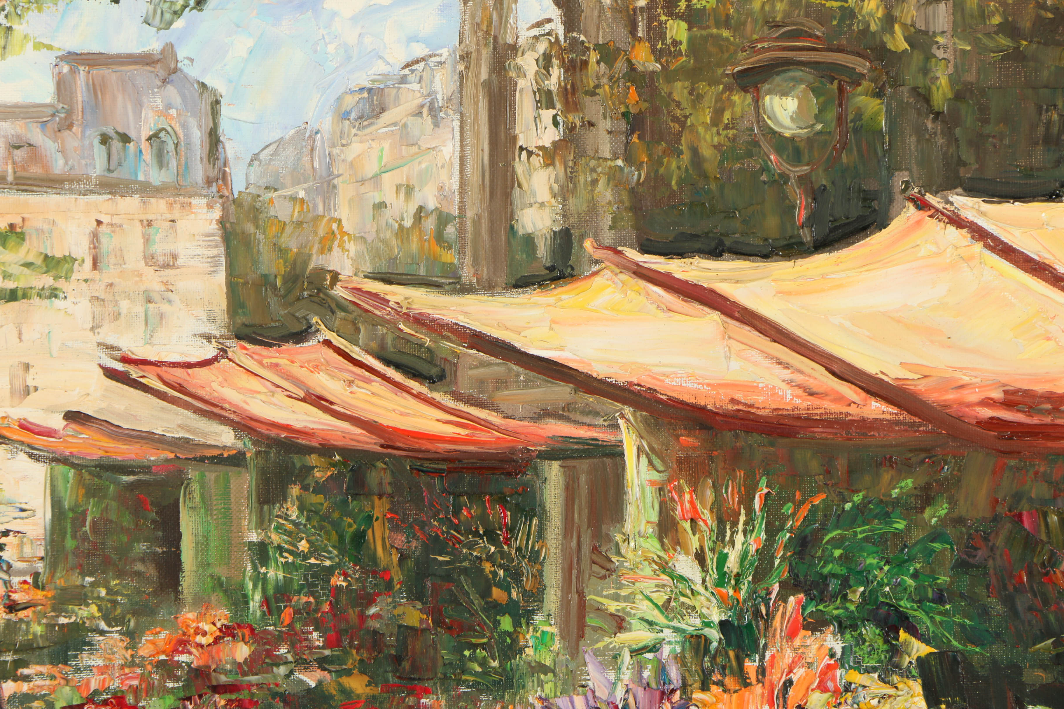 Charles Chenet Oil Painting on Canvas