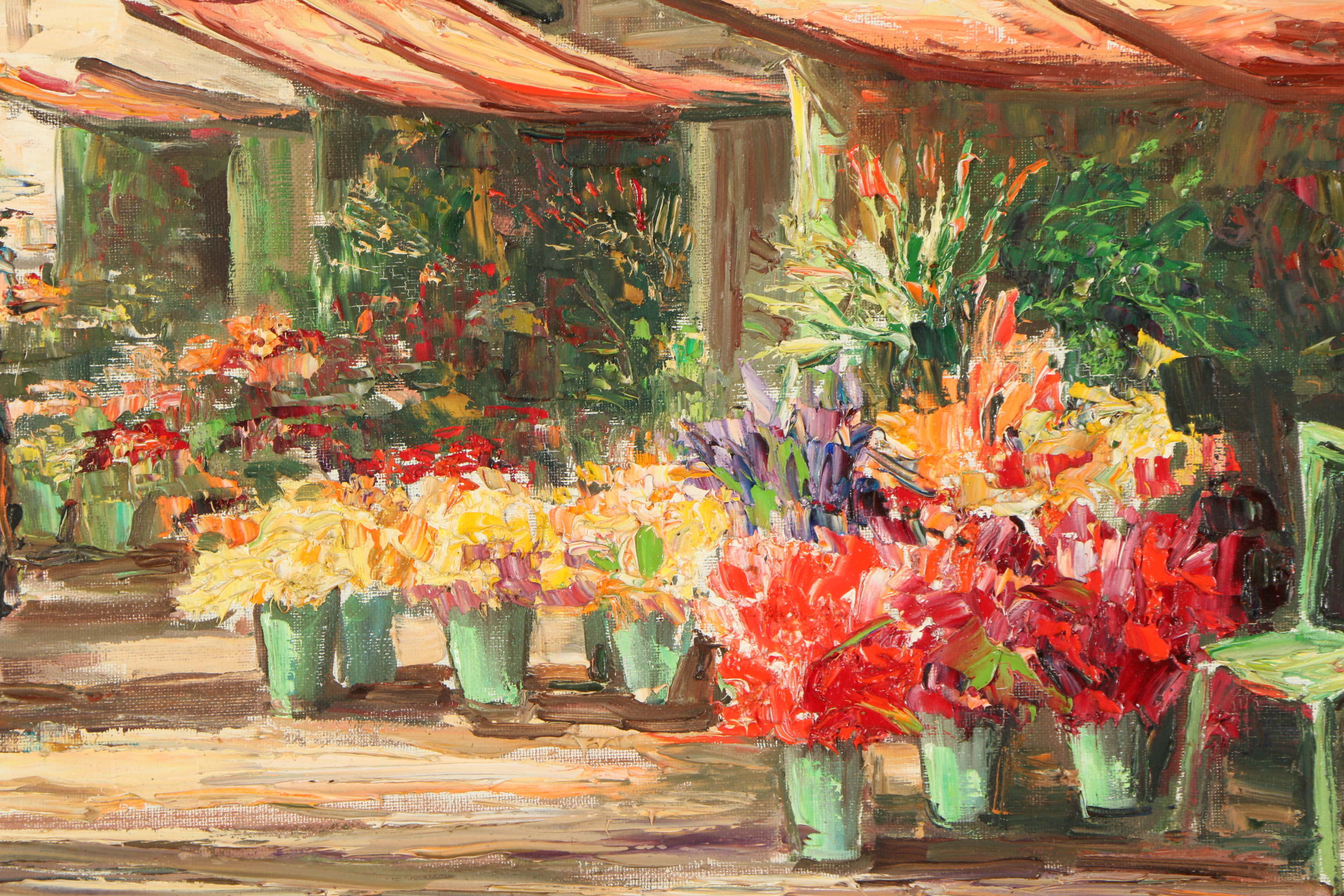 Charles Chenet Oil Painting on Canvas