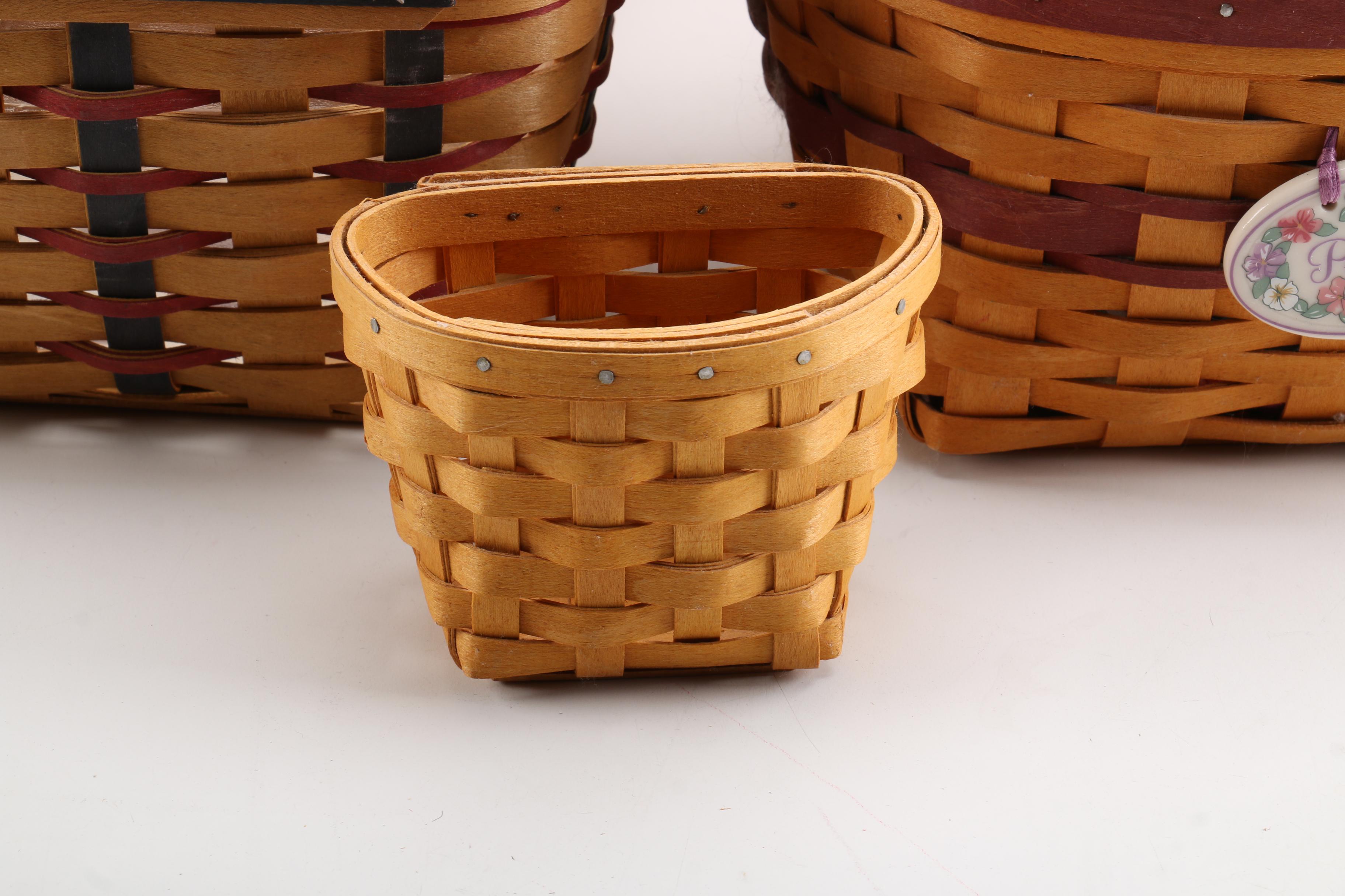 Collection of Longaberger Baskets