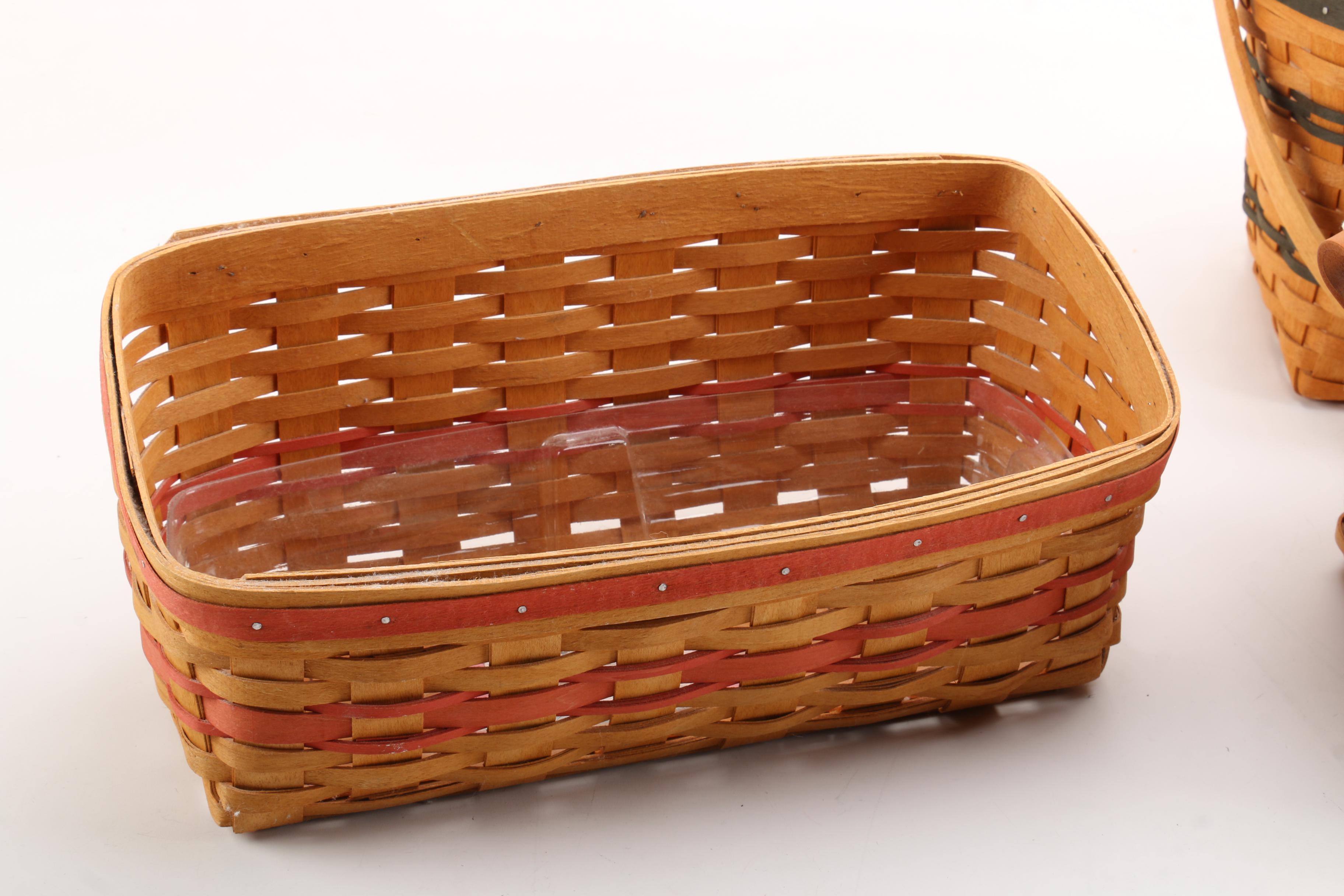 Collection of Longaberger Baskets