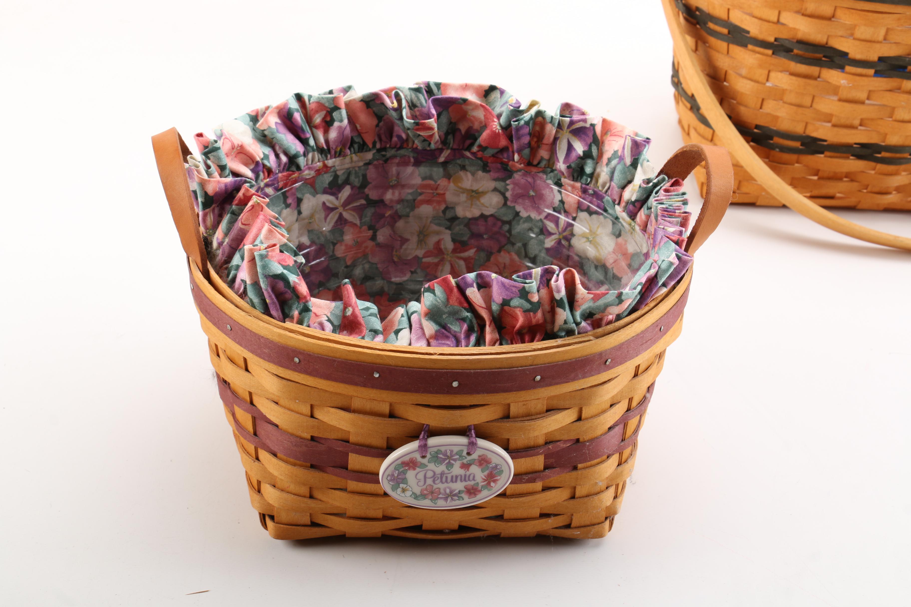 Collection of Longaberger Baskets