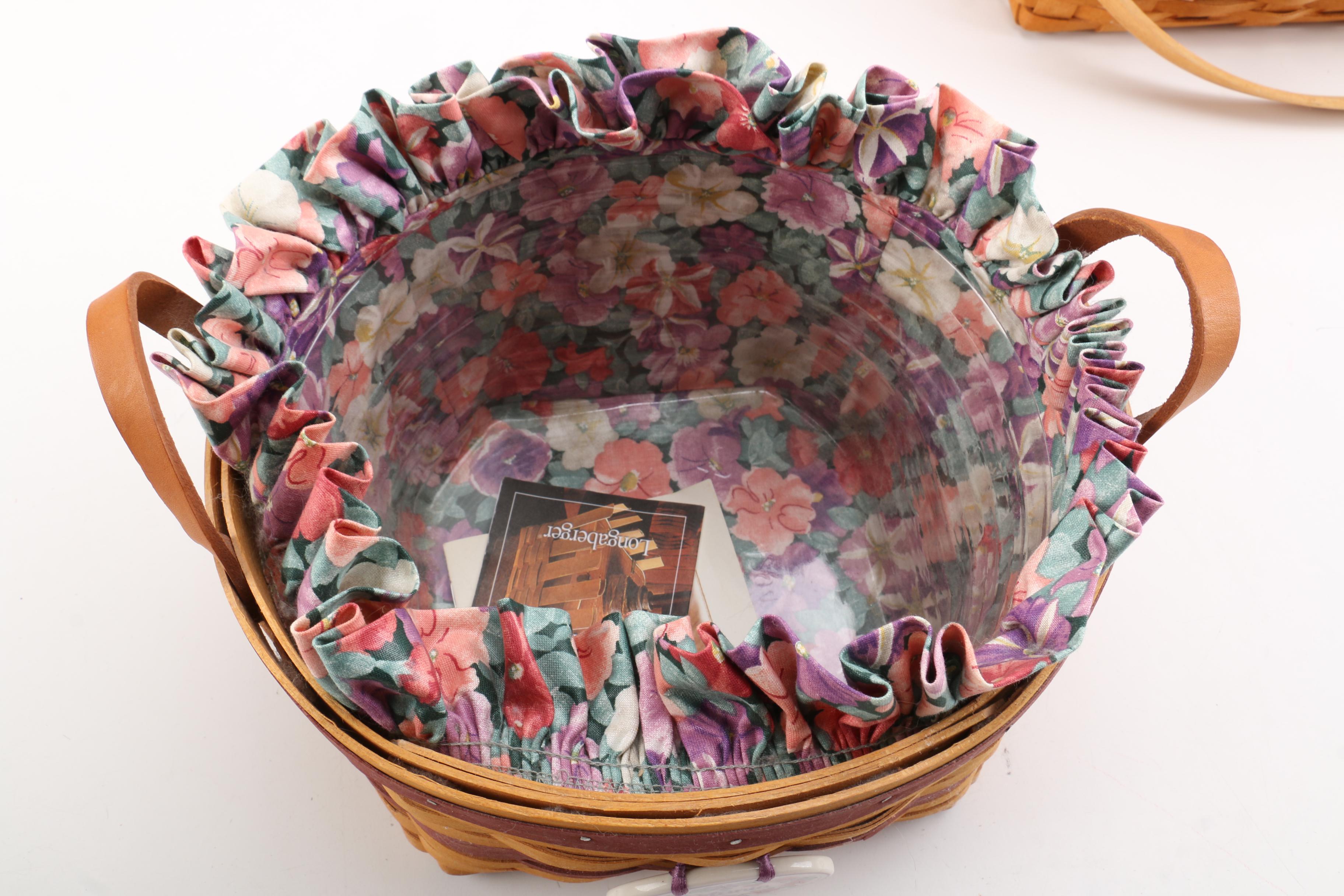 Collection of Longaberger Baskets