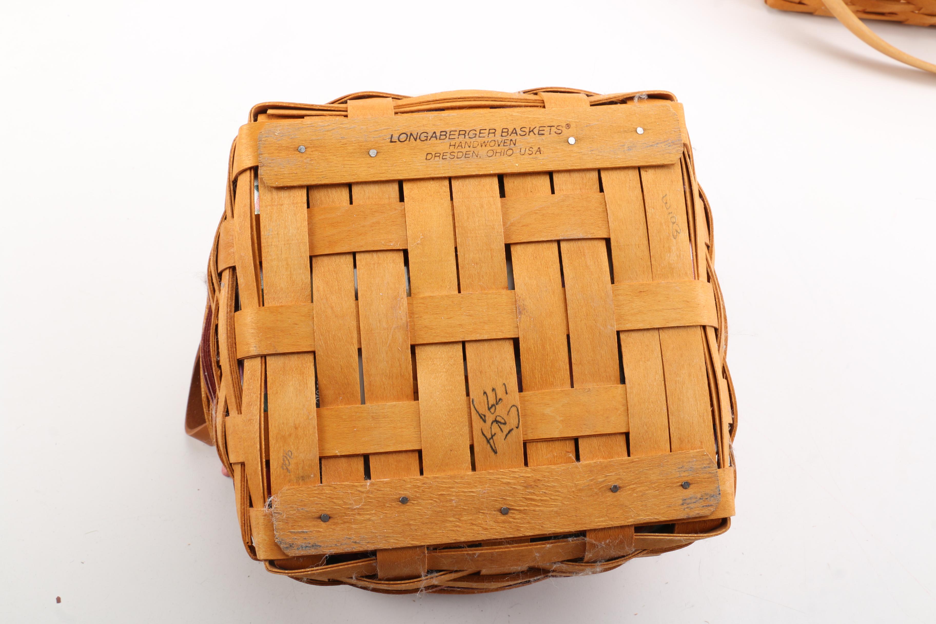 Collection of Longaberger Baskets