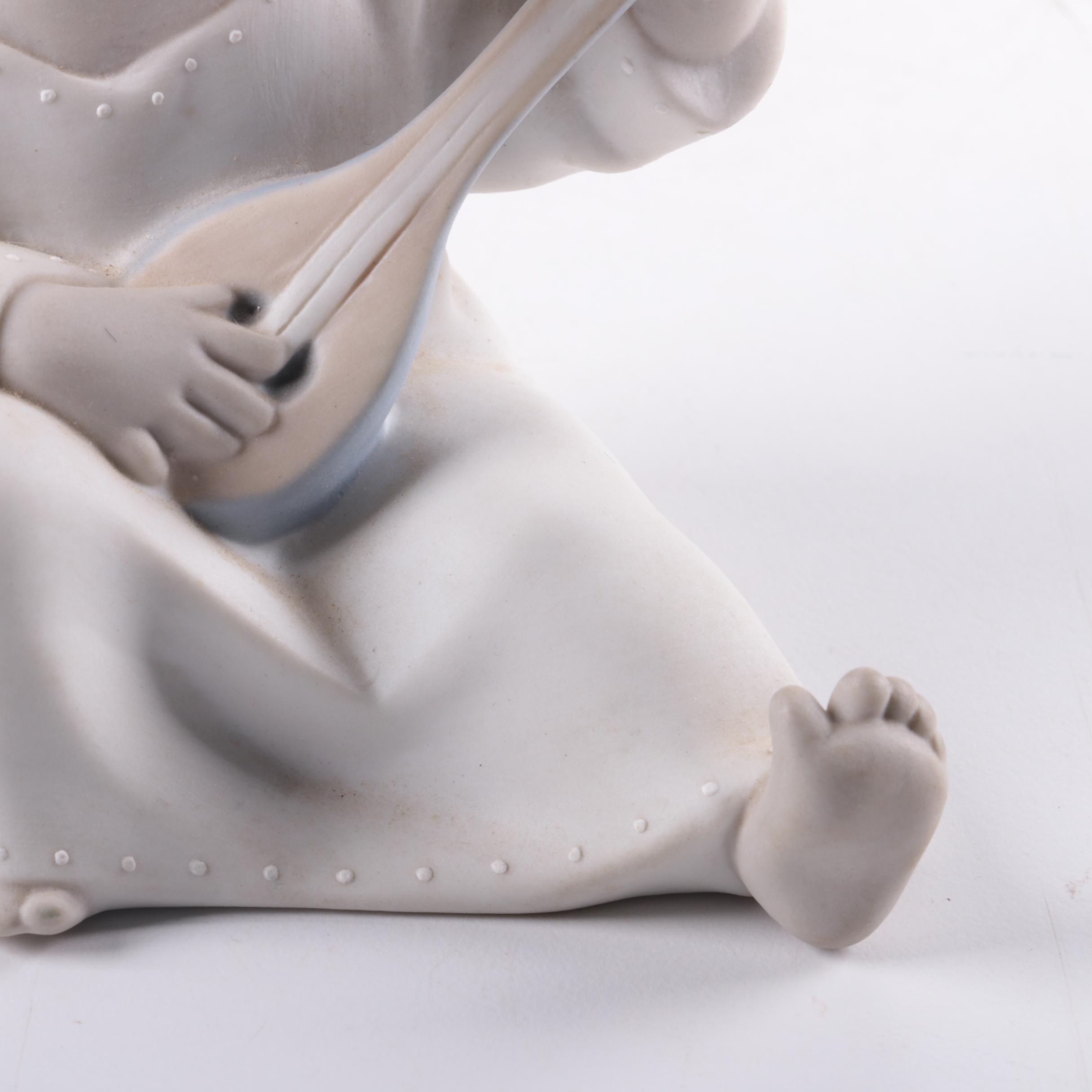 Lladro Porcelain Angel Figurine "Black Legacy"