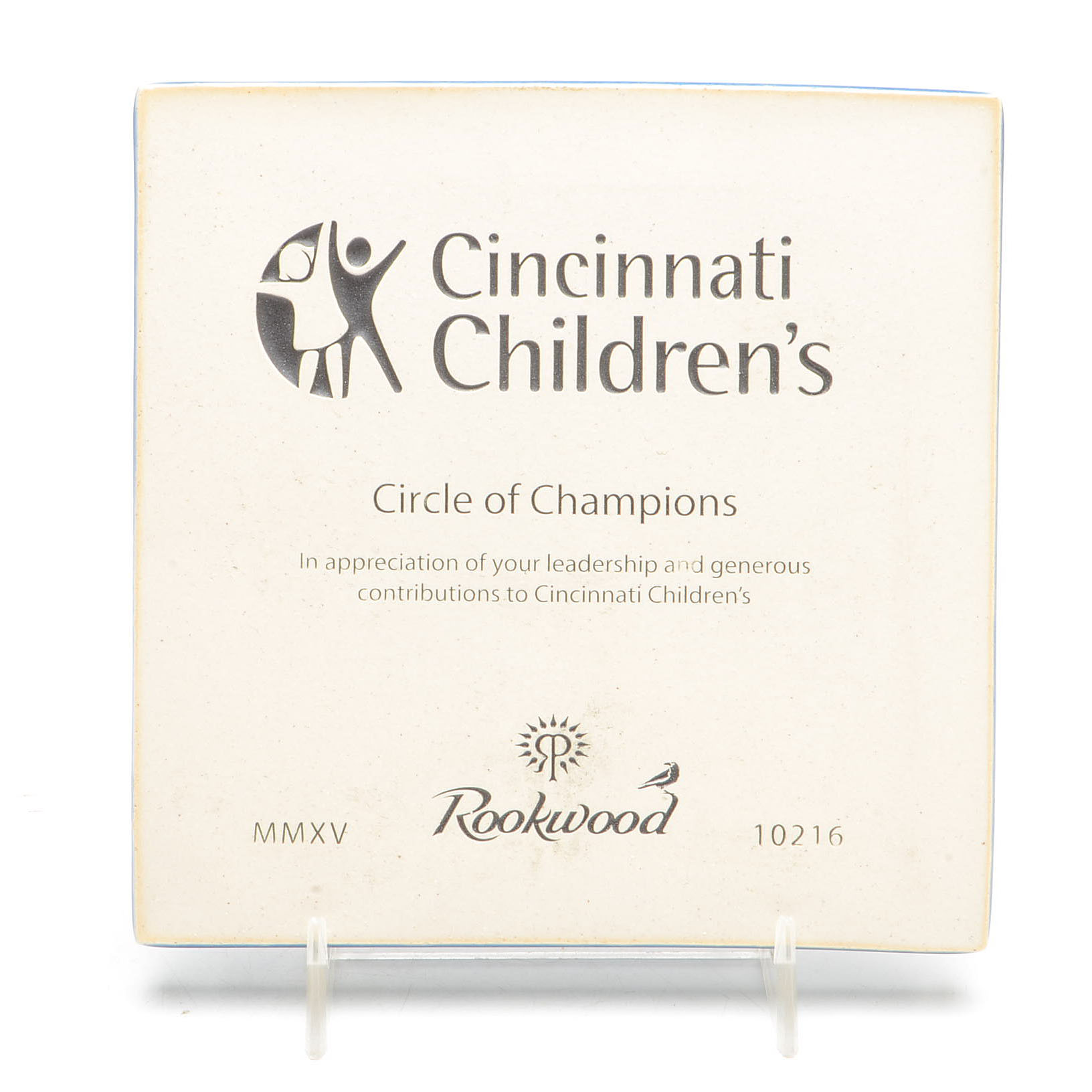 Rookwood Pottery Art Tile, Cincinnati Children's Hospital Medical Center