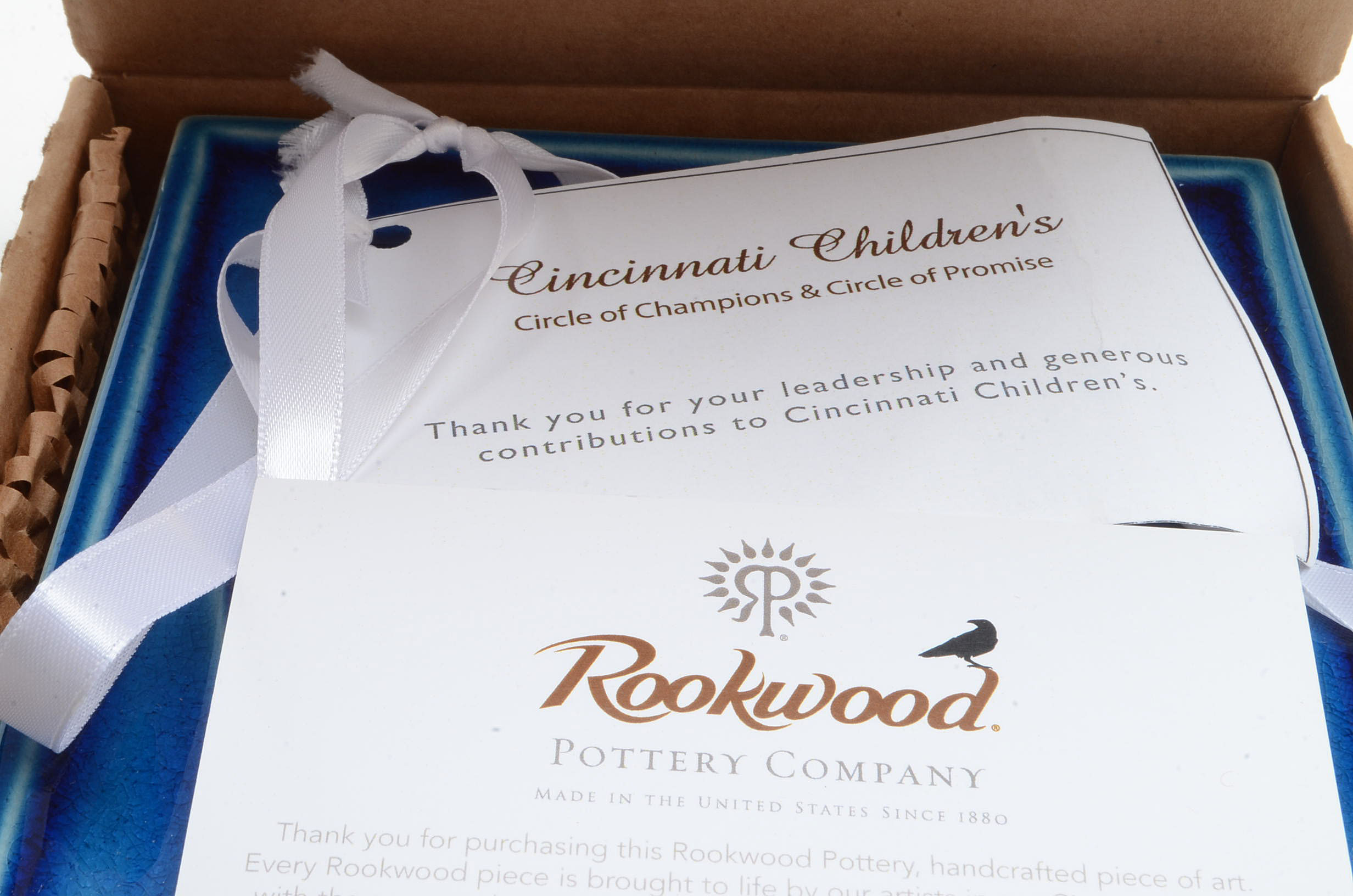 Rookwood Pottery Art Tile, Cincinnati Children's Hospital Medical Center