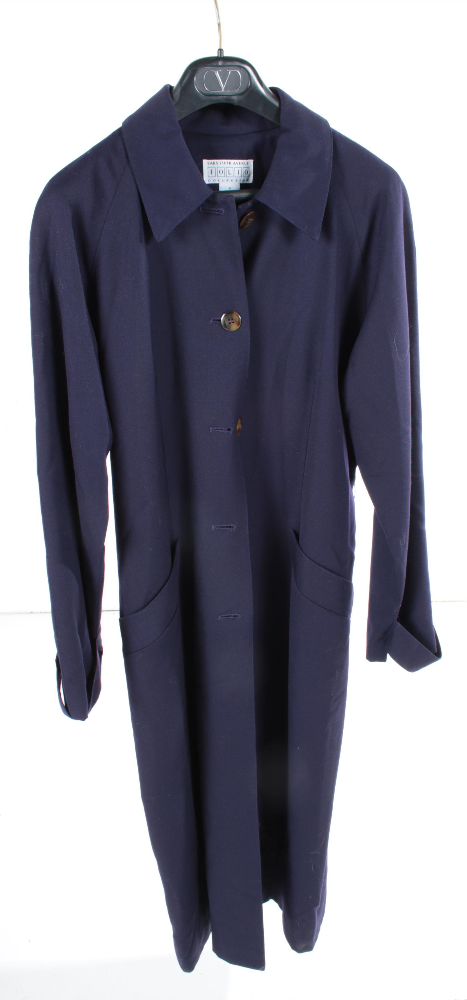 Saks Fifth Avenue Folio Collection and Mycra Pac Raincoats