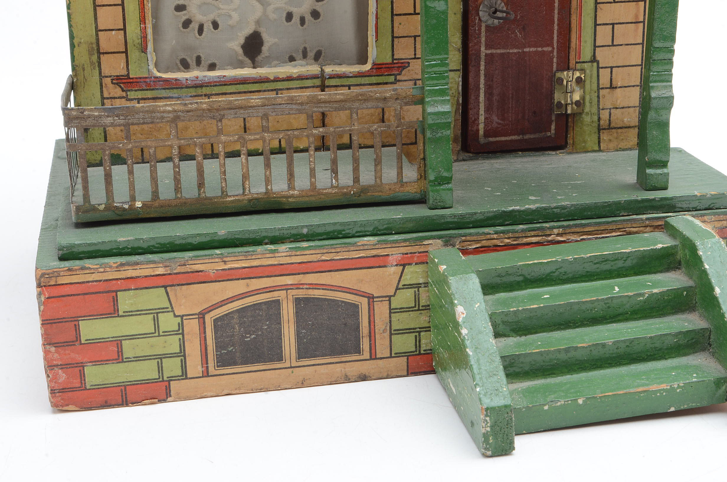 1900 Antique Moritz Gottschalk Dollhouse