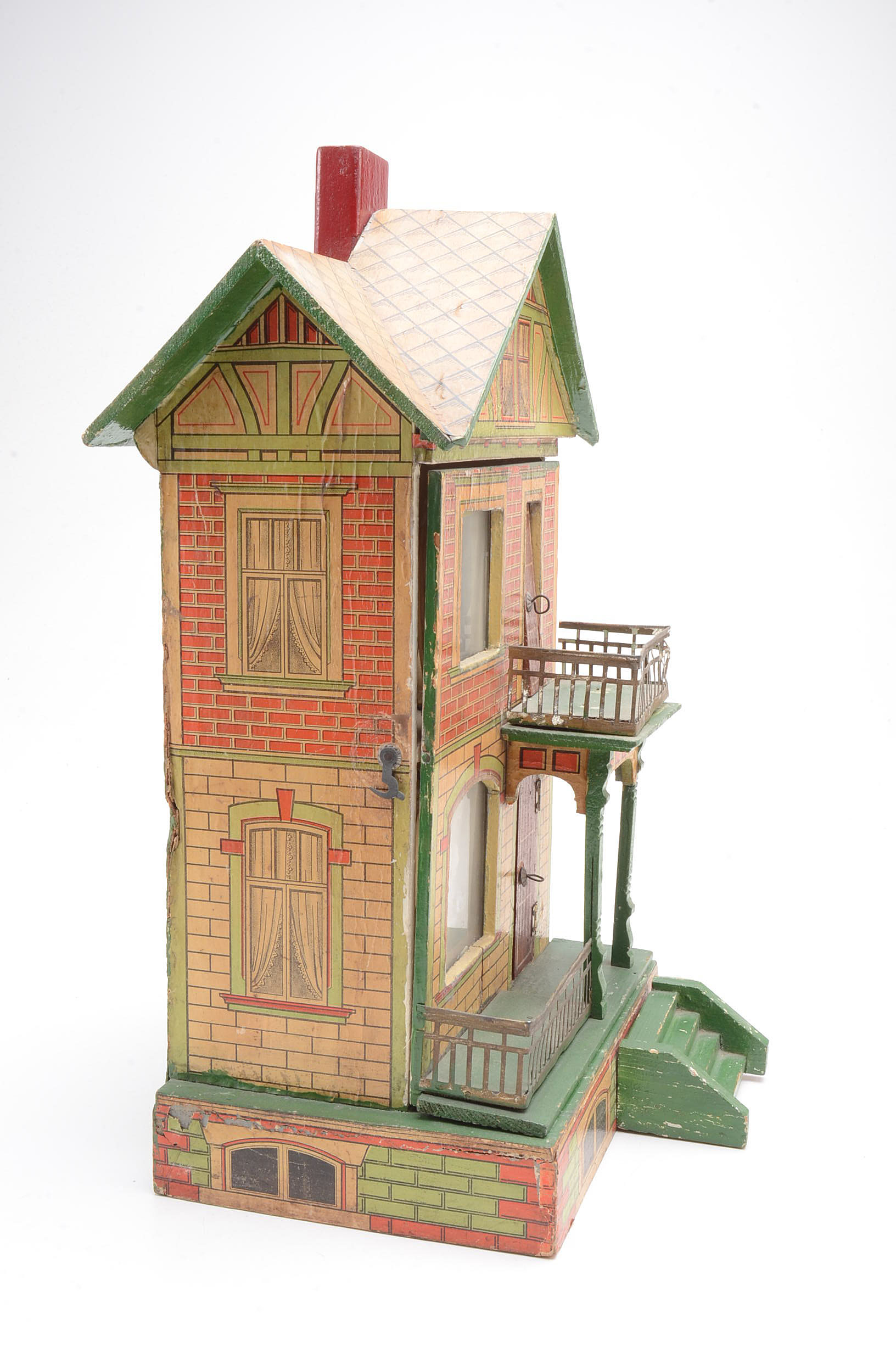 1900 Antique Moritz Gottschalk Dollhouse