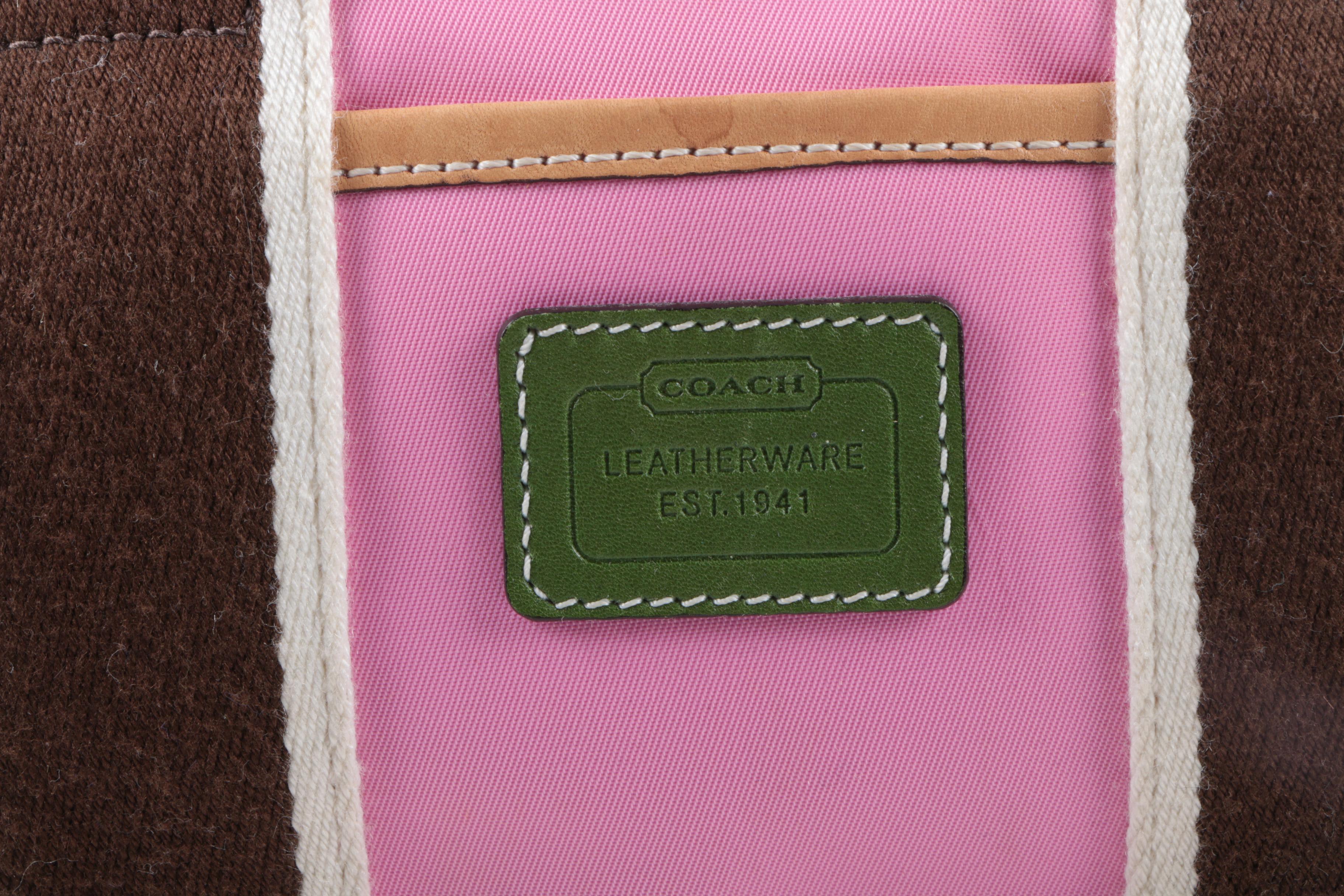 Coach Hamptons Mini Weekend Tote