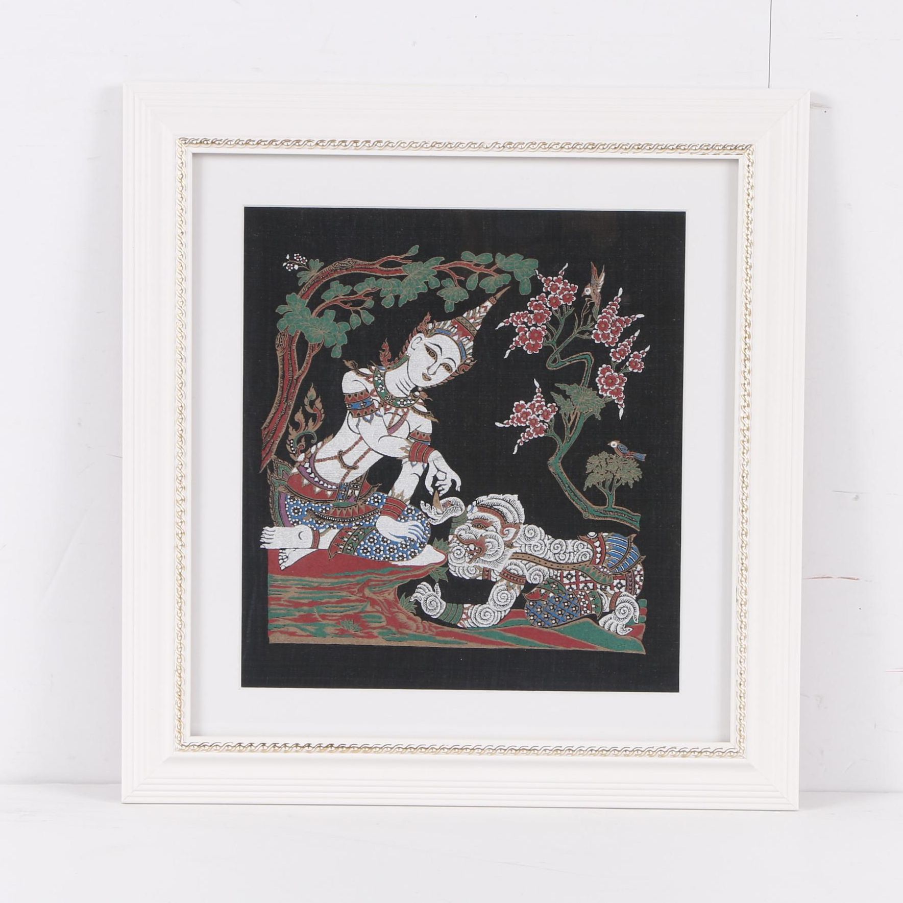 Thai Serigraphs on Fabric