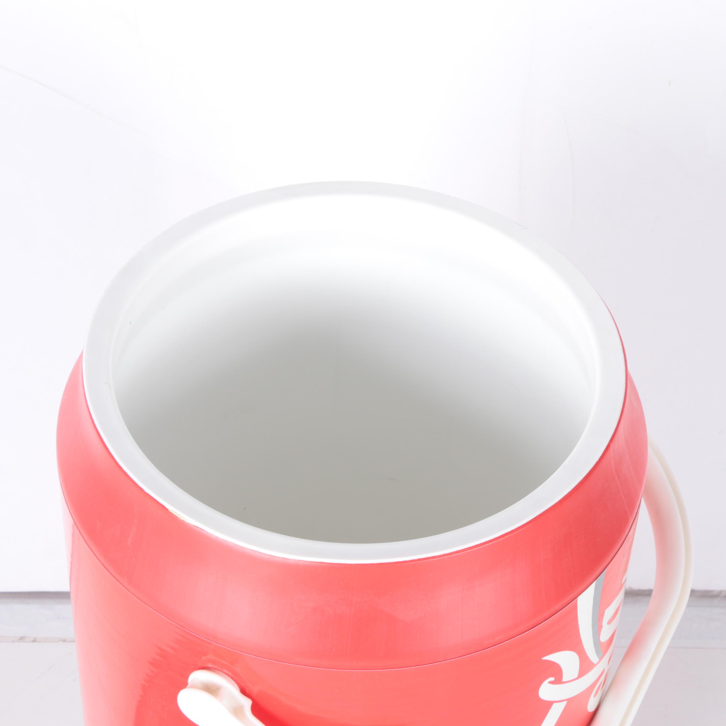 Coca-Cola Plastic Carrying Cooler