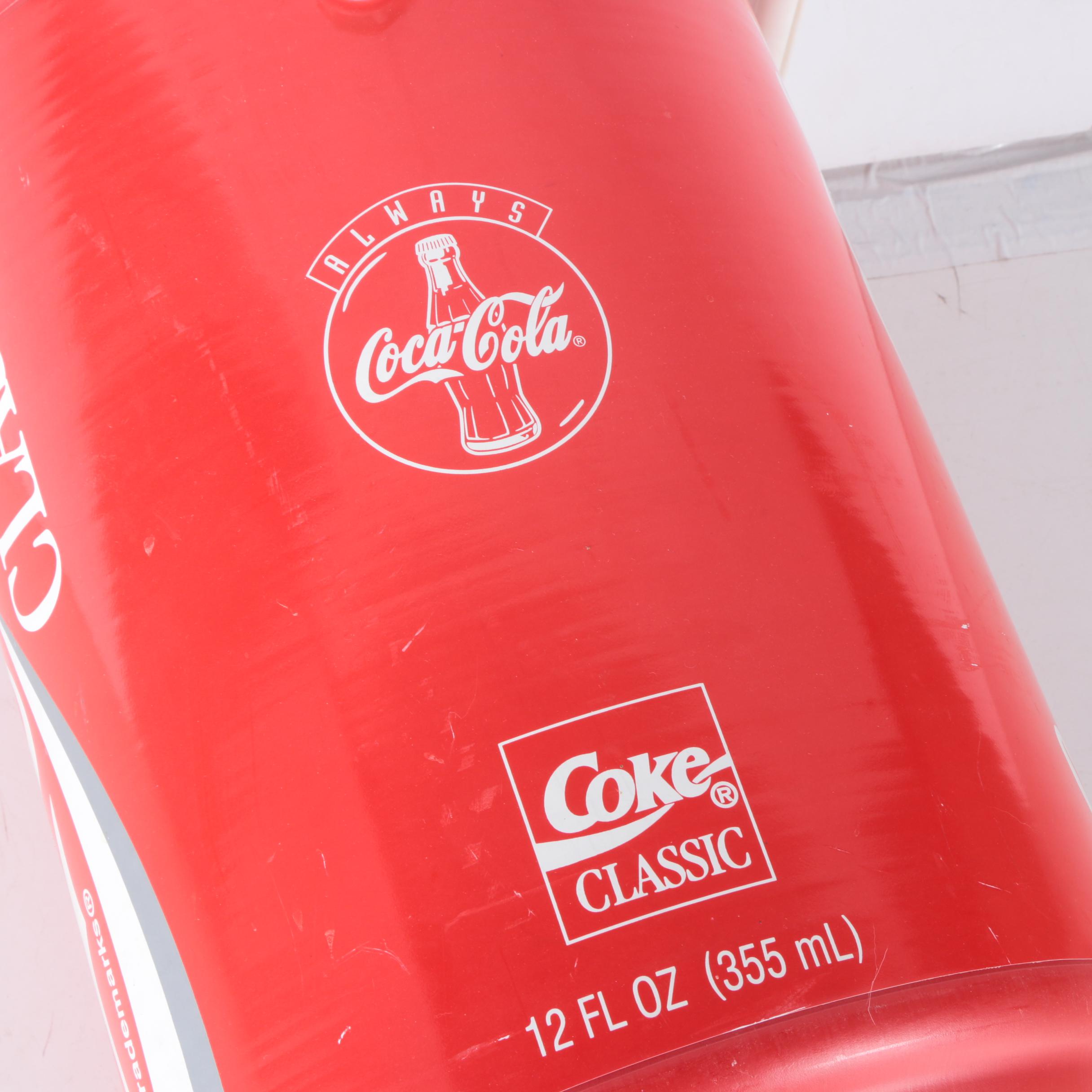 Coca-Cola Plastic Carrying Cooler