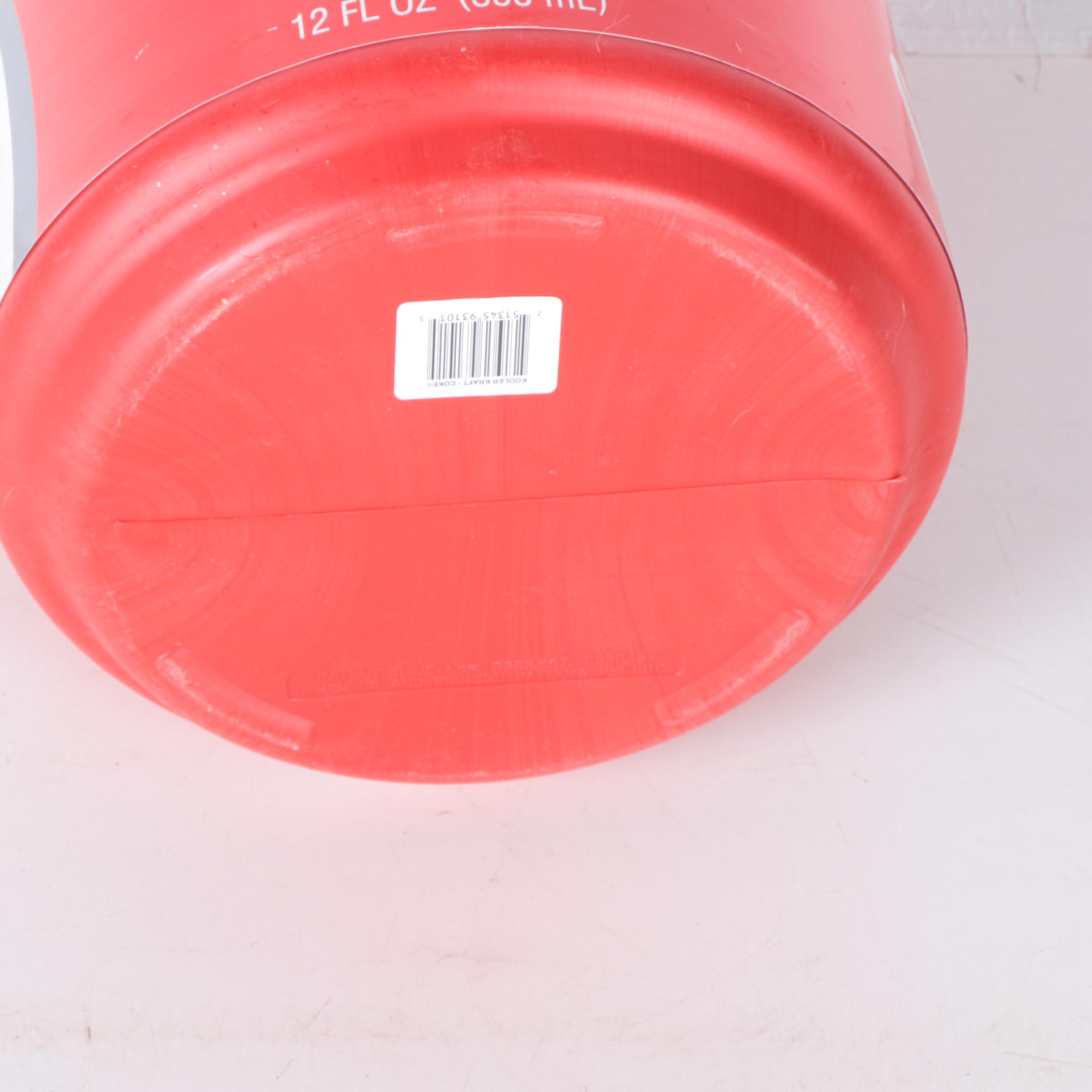 Coca-Cola Plastic Carrying Cooler