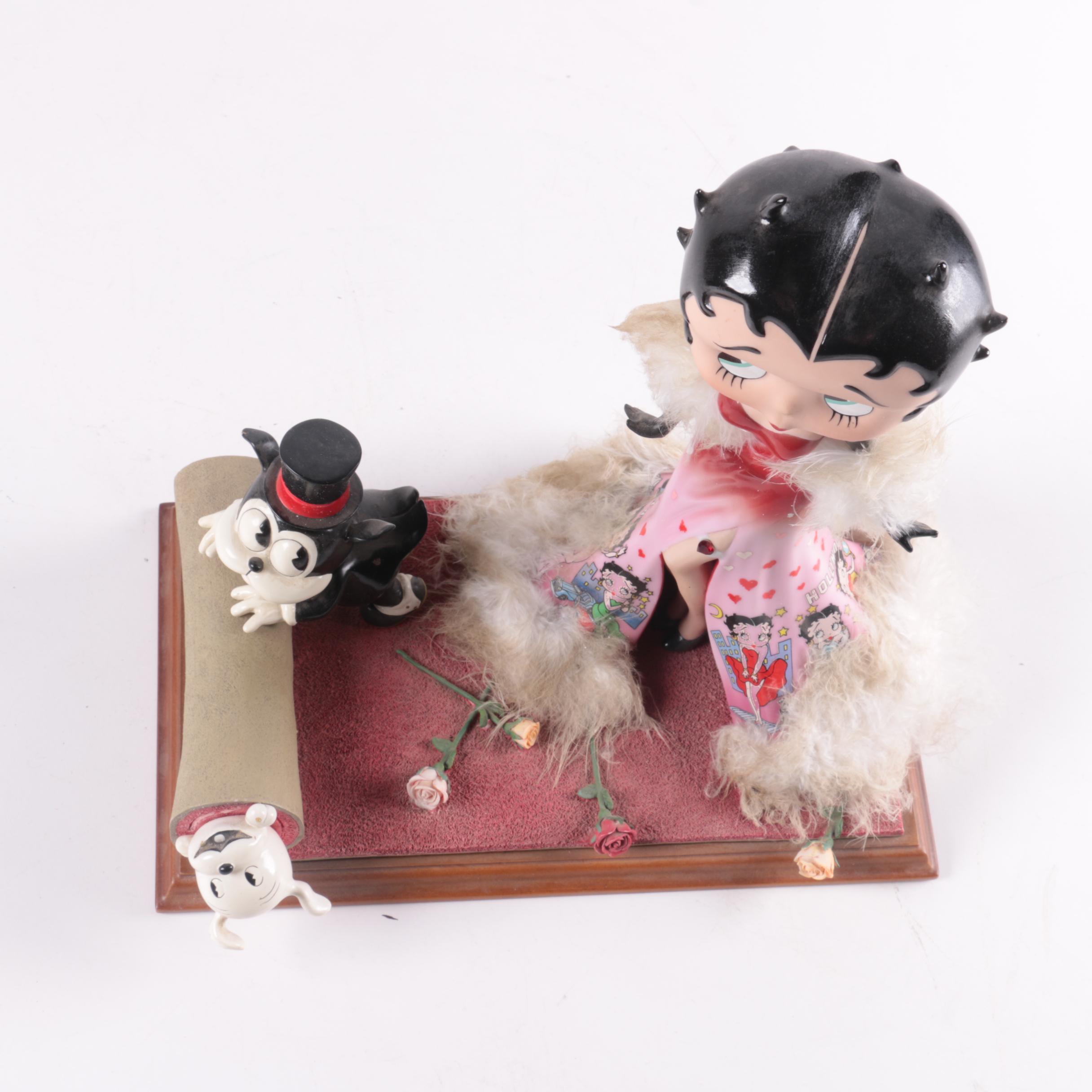 Danbury Mint "Red Carpet Betty" Limited Edition Betty Boop Figurine