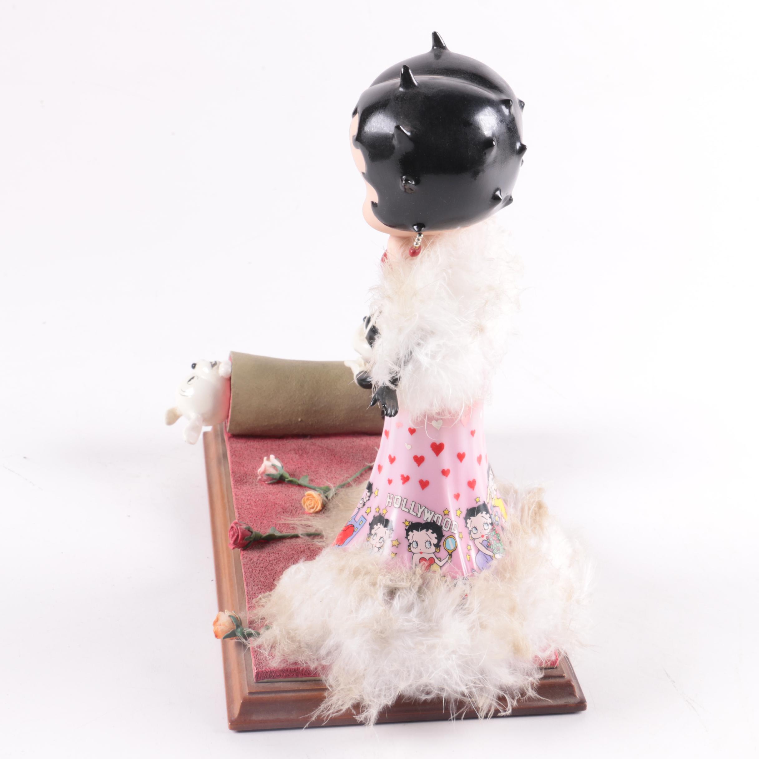 Danbury Mint "Red Carpet Betty" Limited Edition Betty Boop Figurine