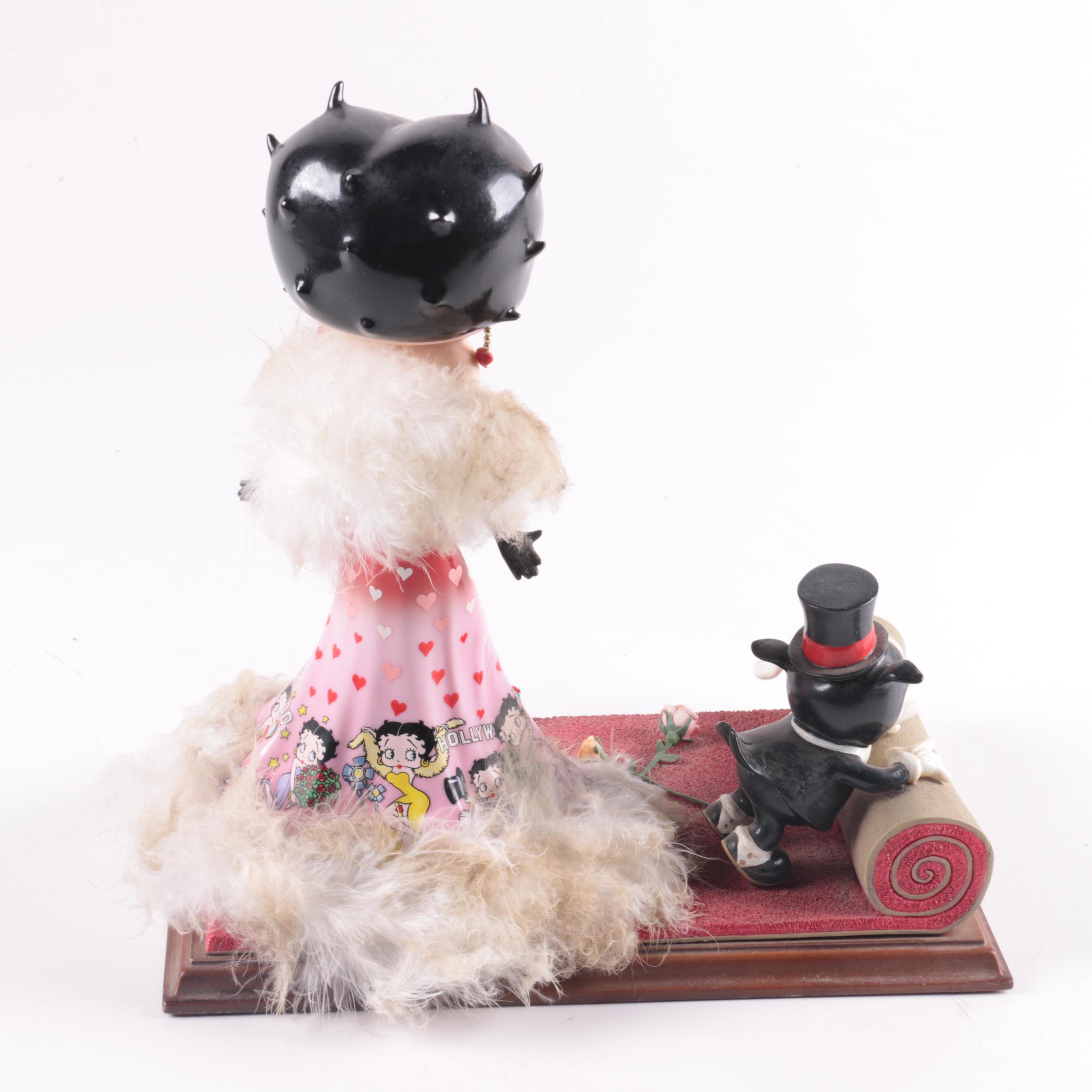 Danbury Mint "Red Carpet Betty" Limited Edition Betty Boop Figurine