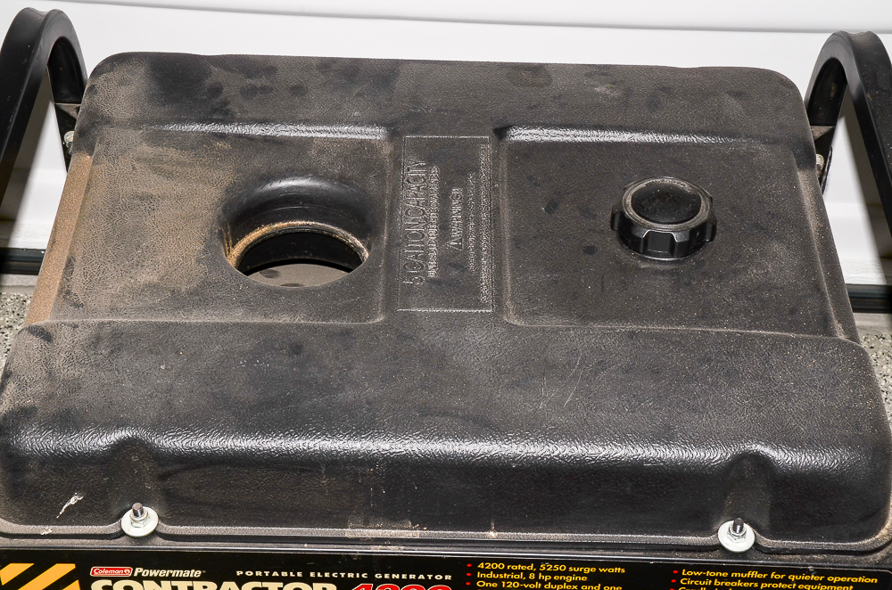 Coleman Powermate Contractor 4200 Portable Electric Generator