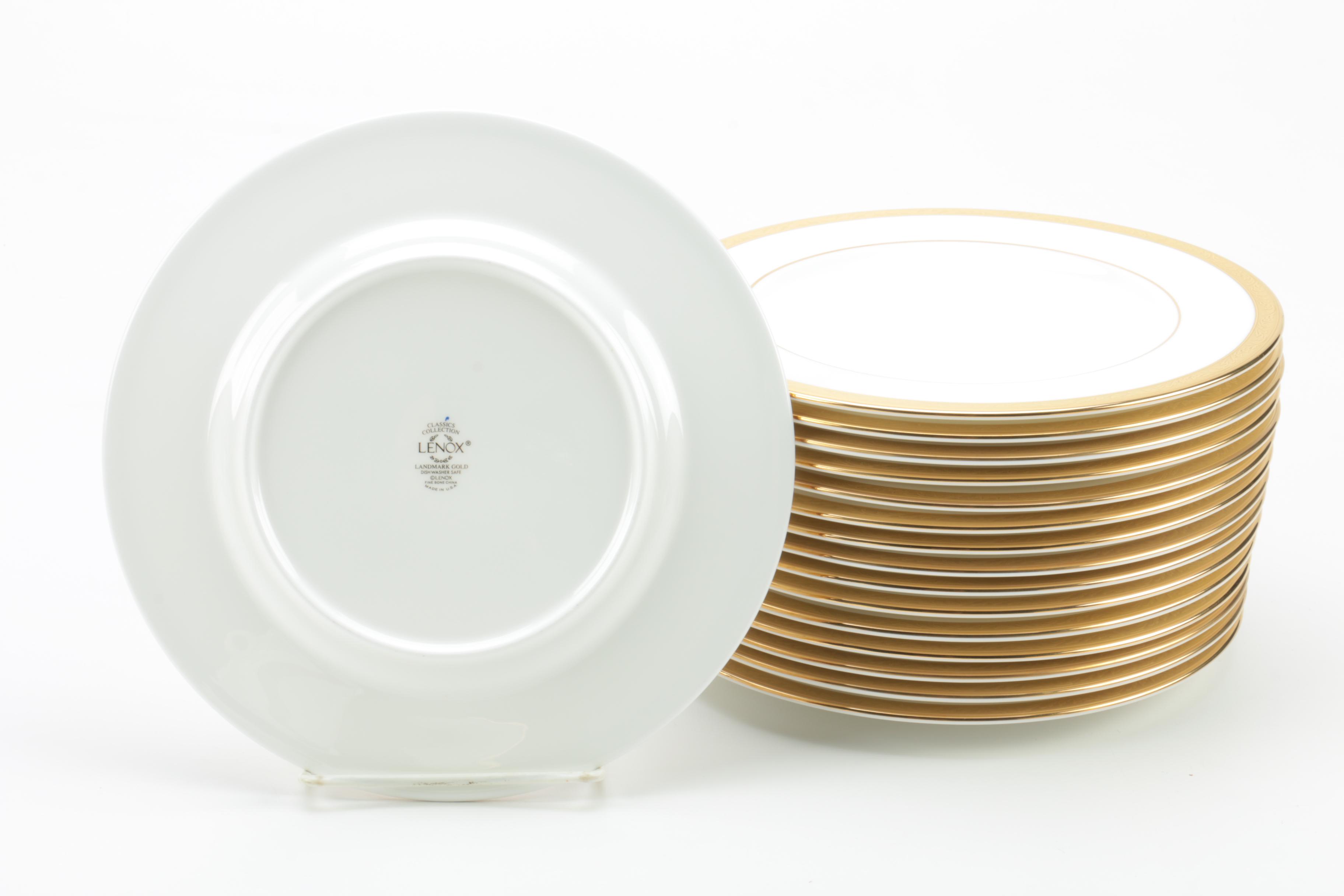 Lenox "Landmark Gold" Bone China Tableware
