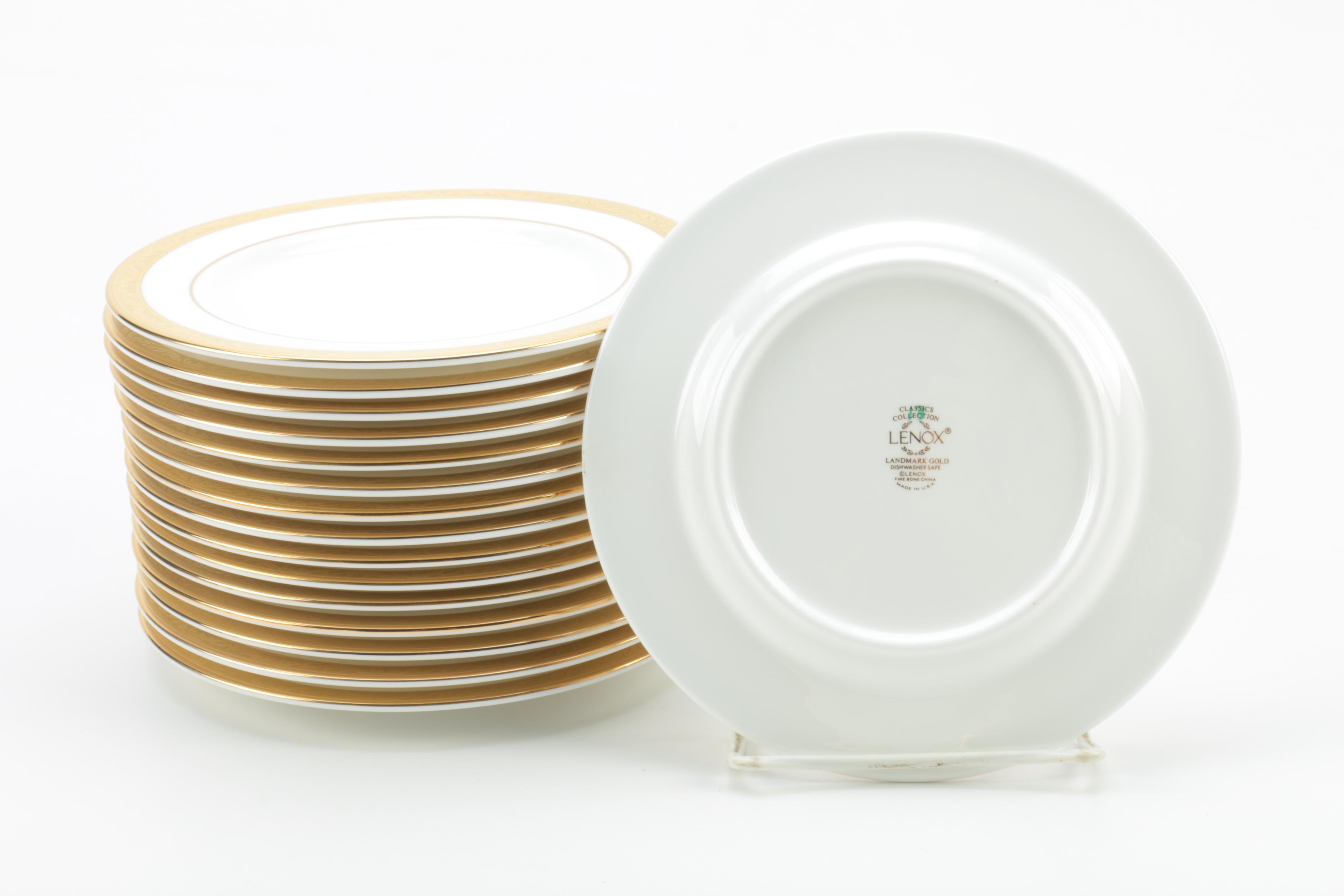 Lenox "Landmark Gold" Bone China Tableware