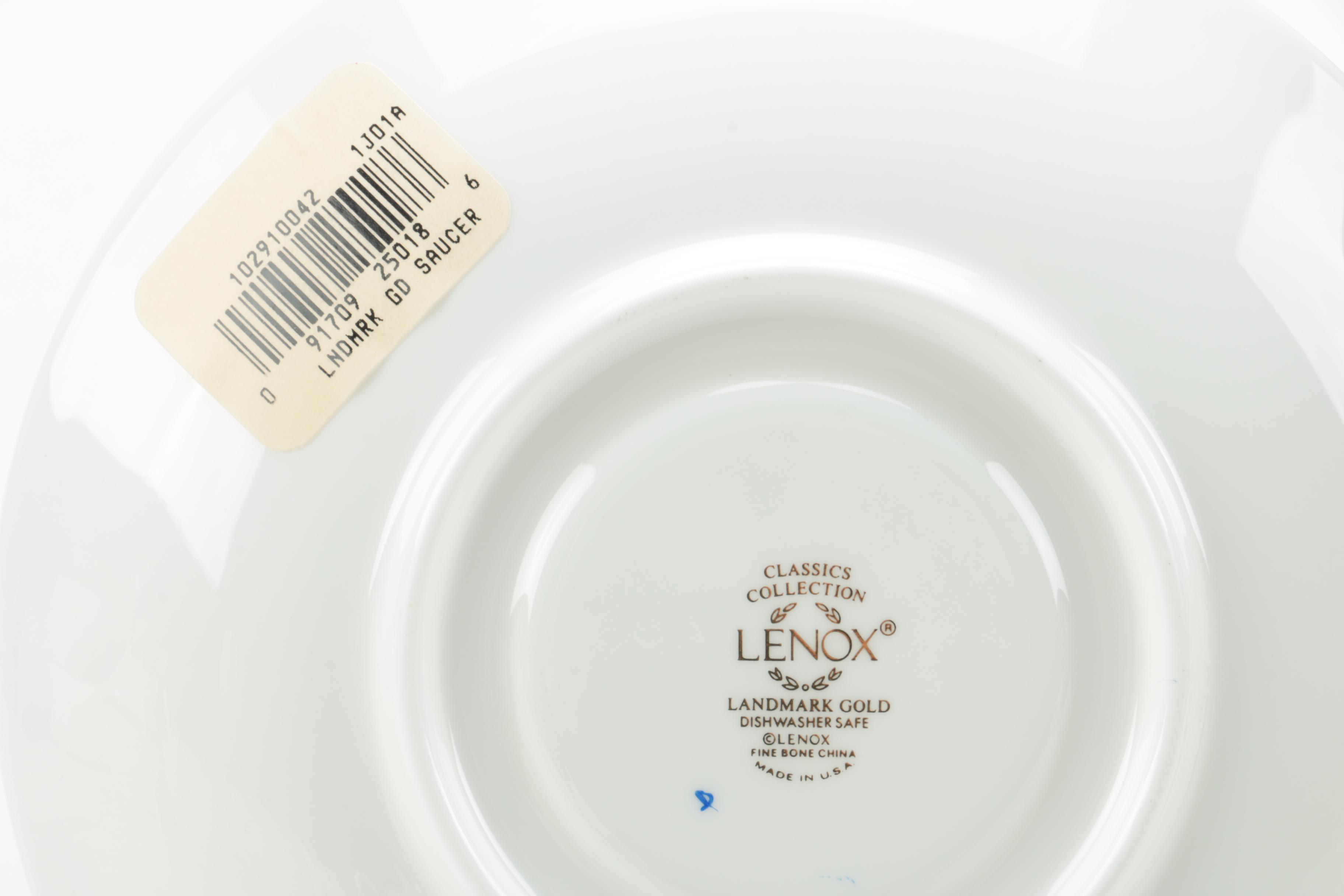 Lenox "Landmark Gold" Bone China Tableware