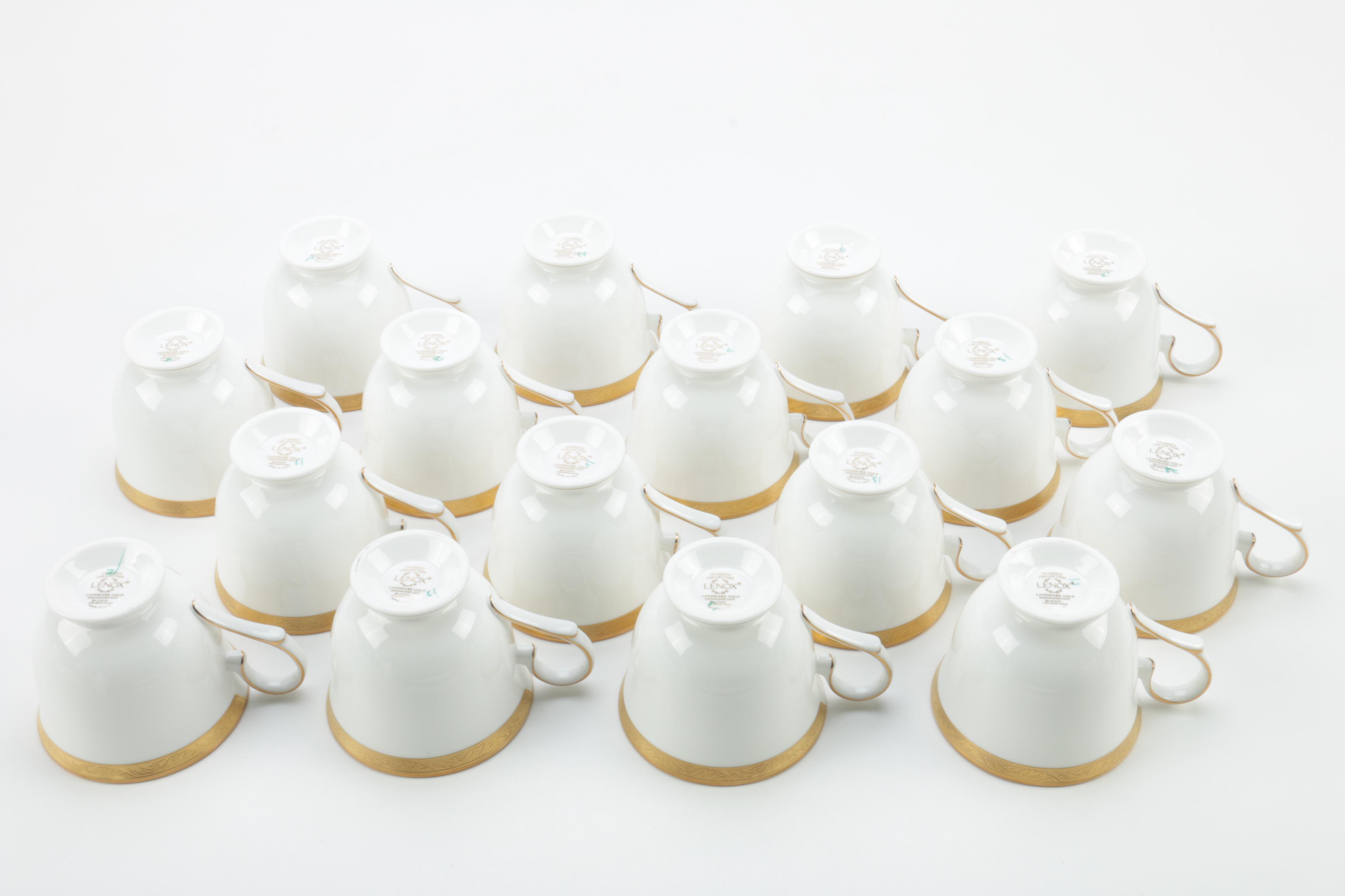 Lenox "Landmark Gold" Bone China Tableware