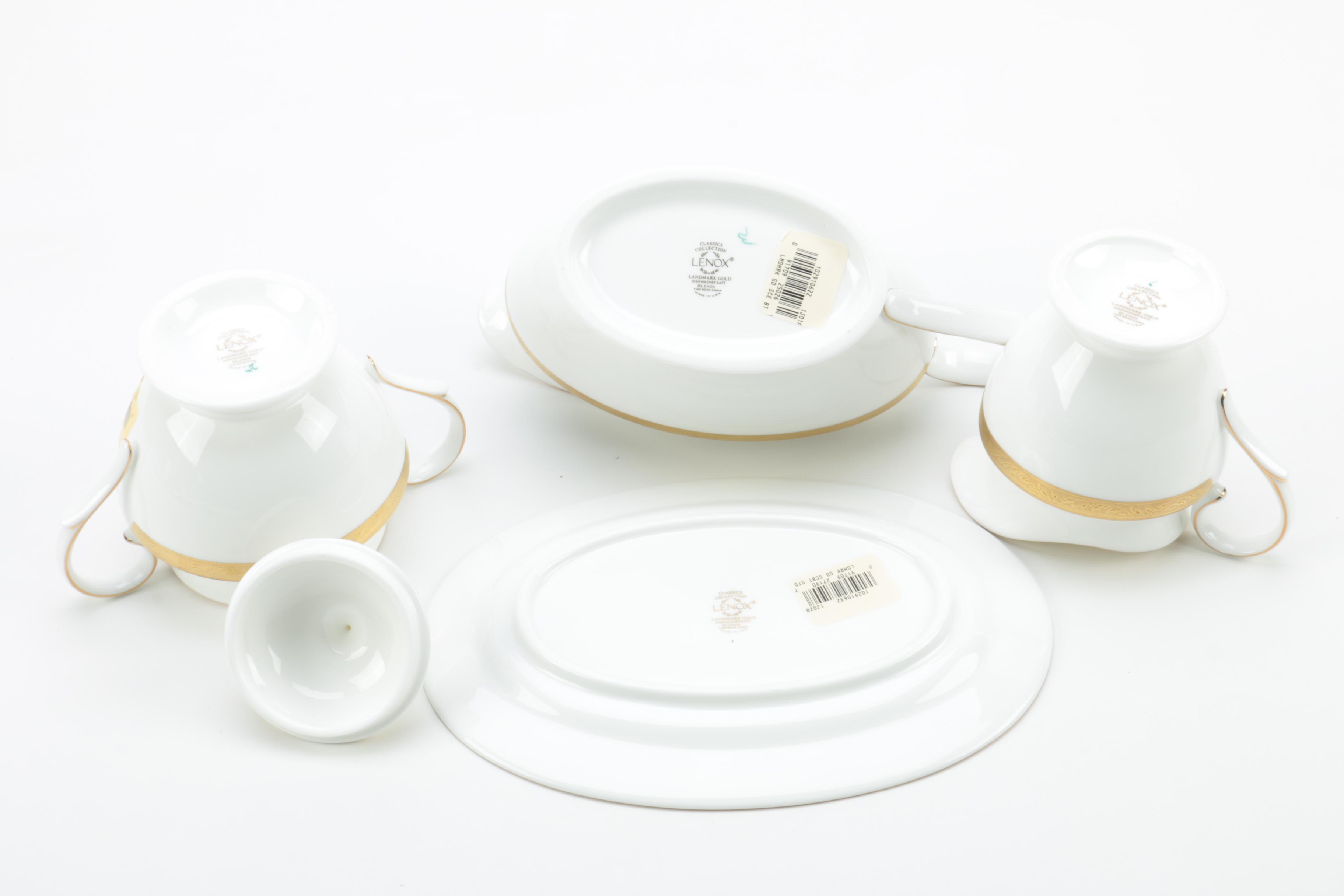 Lenox "Landmark Gold" Bone China Tableware
