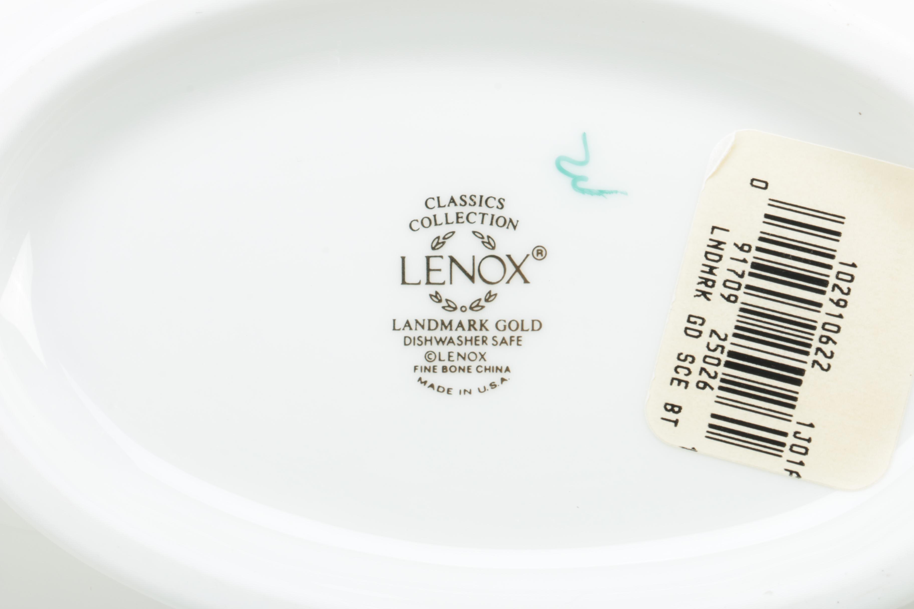 Lenox "Landmark Gold" Bone China Tableware