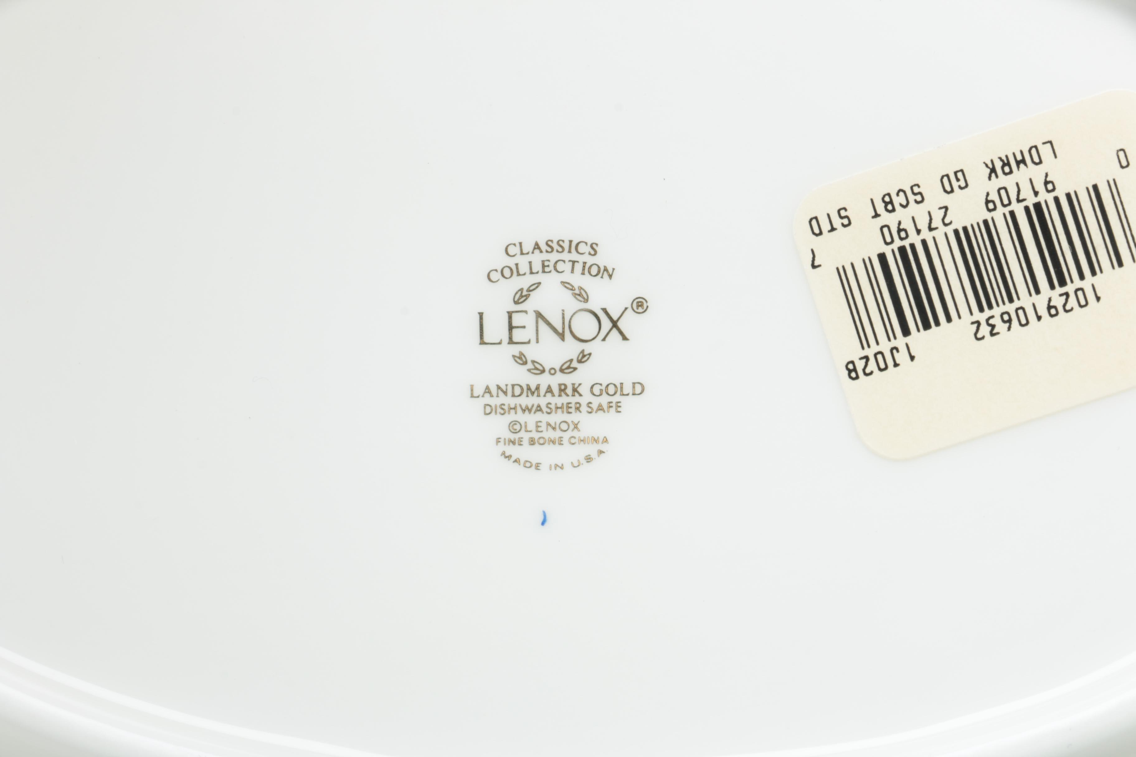 Lenox "Landmark Gold" Bone China Tableware