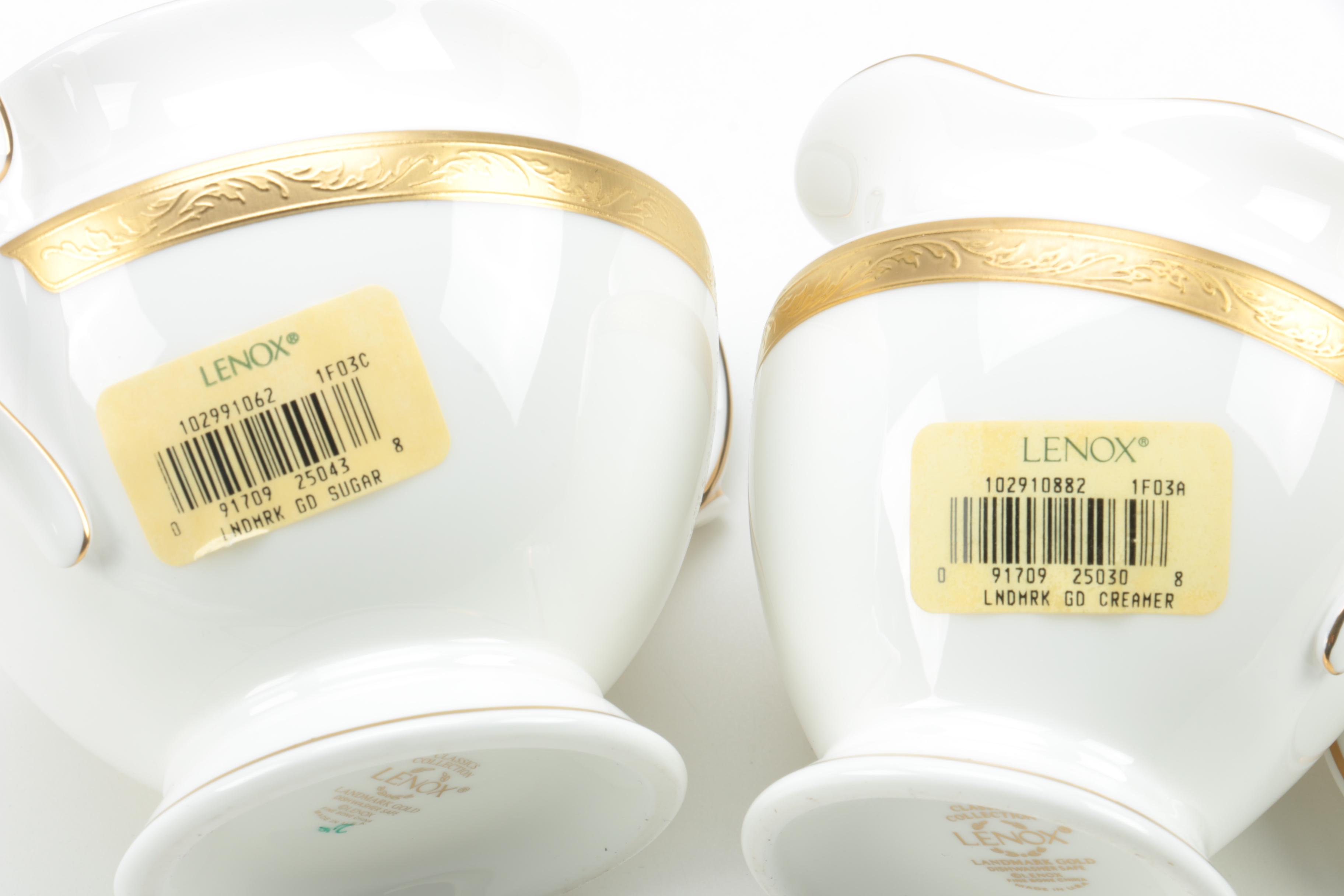 Lenox "Landmark Gold" Bone China Tableware