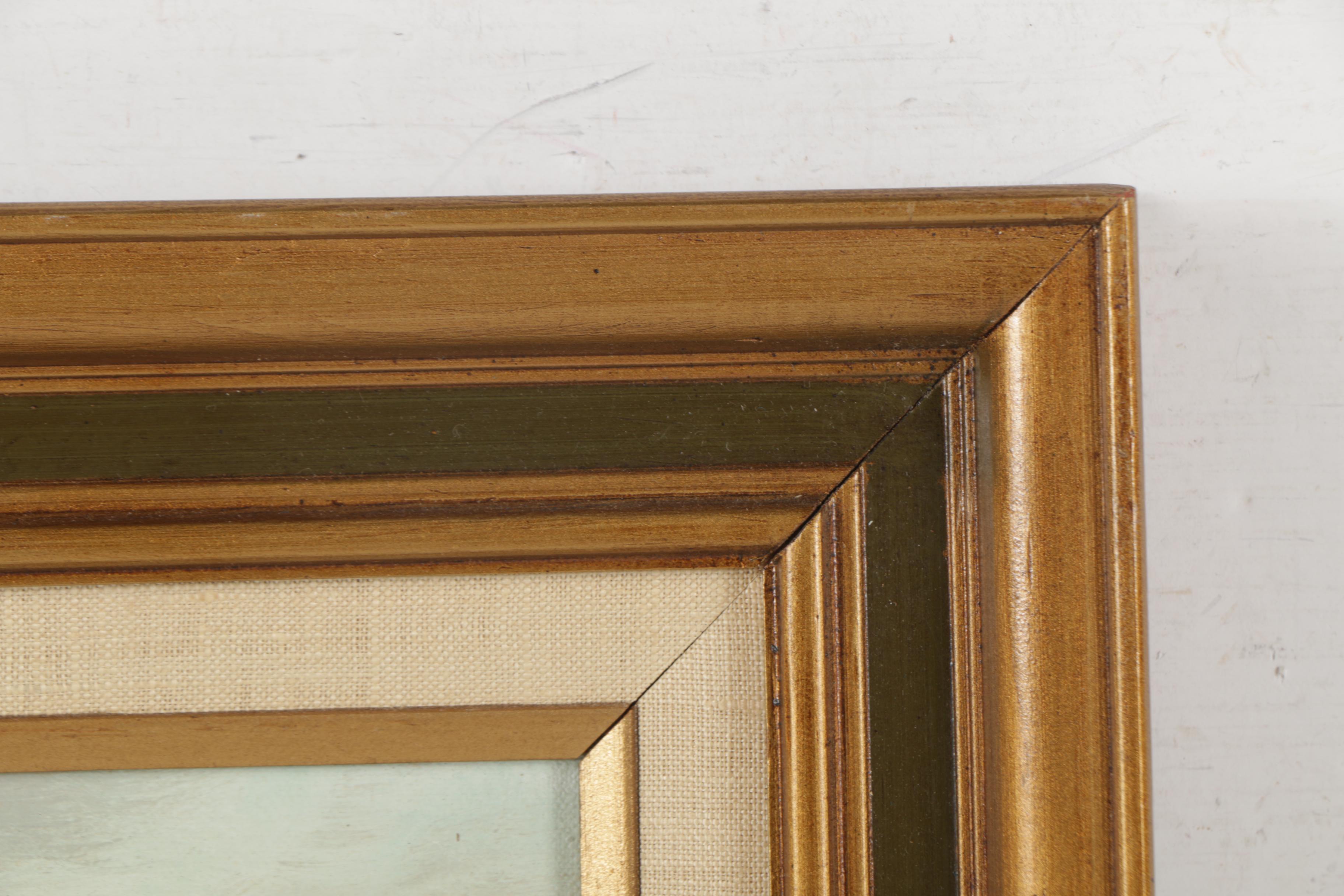 Carl Madden and E. Woodson Oil Paintings of Rural Scenes