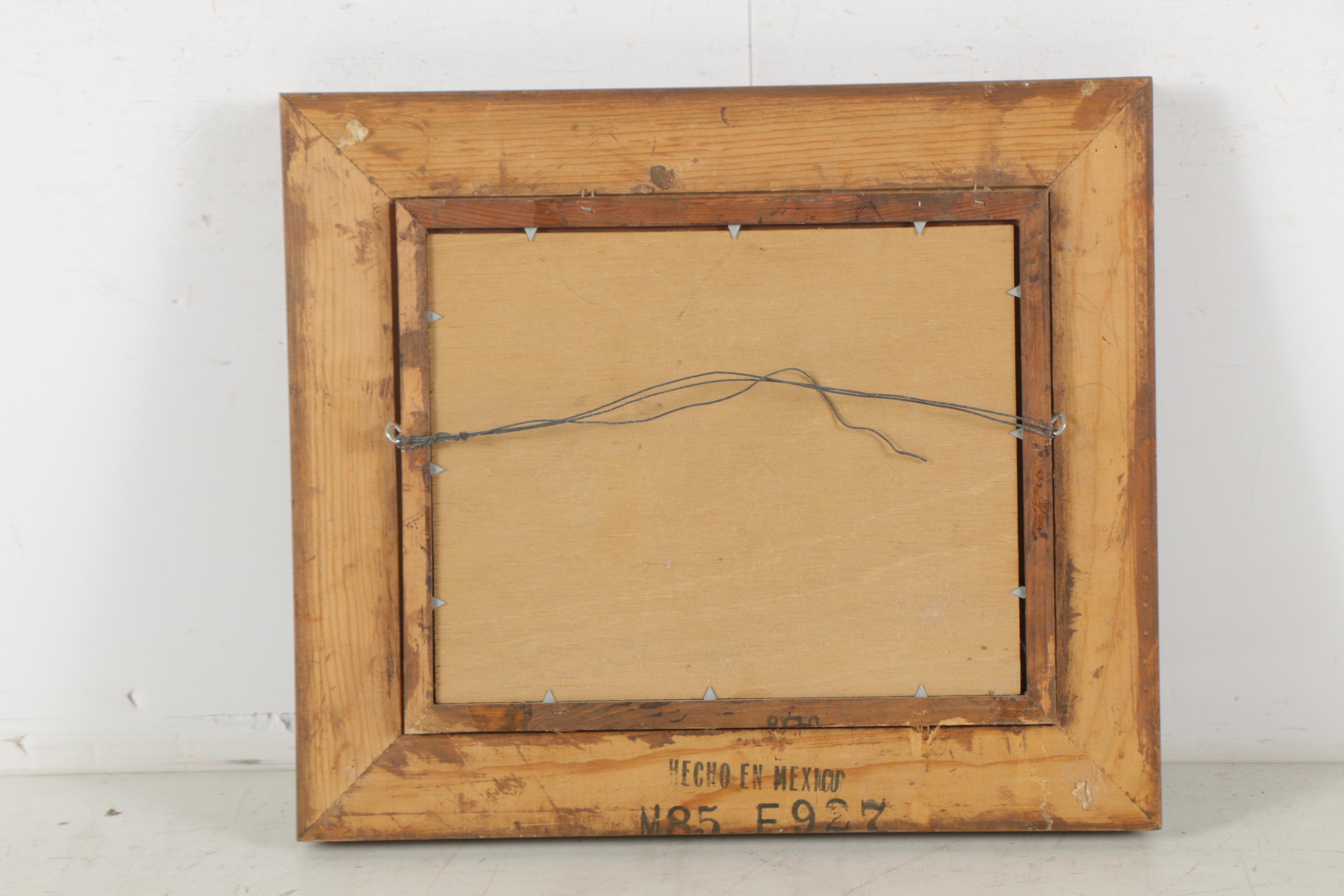 C. Innes and La Bonte Oil Paintings of Wooded Landscapes