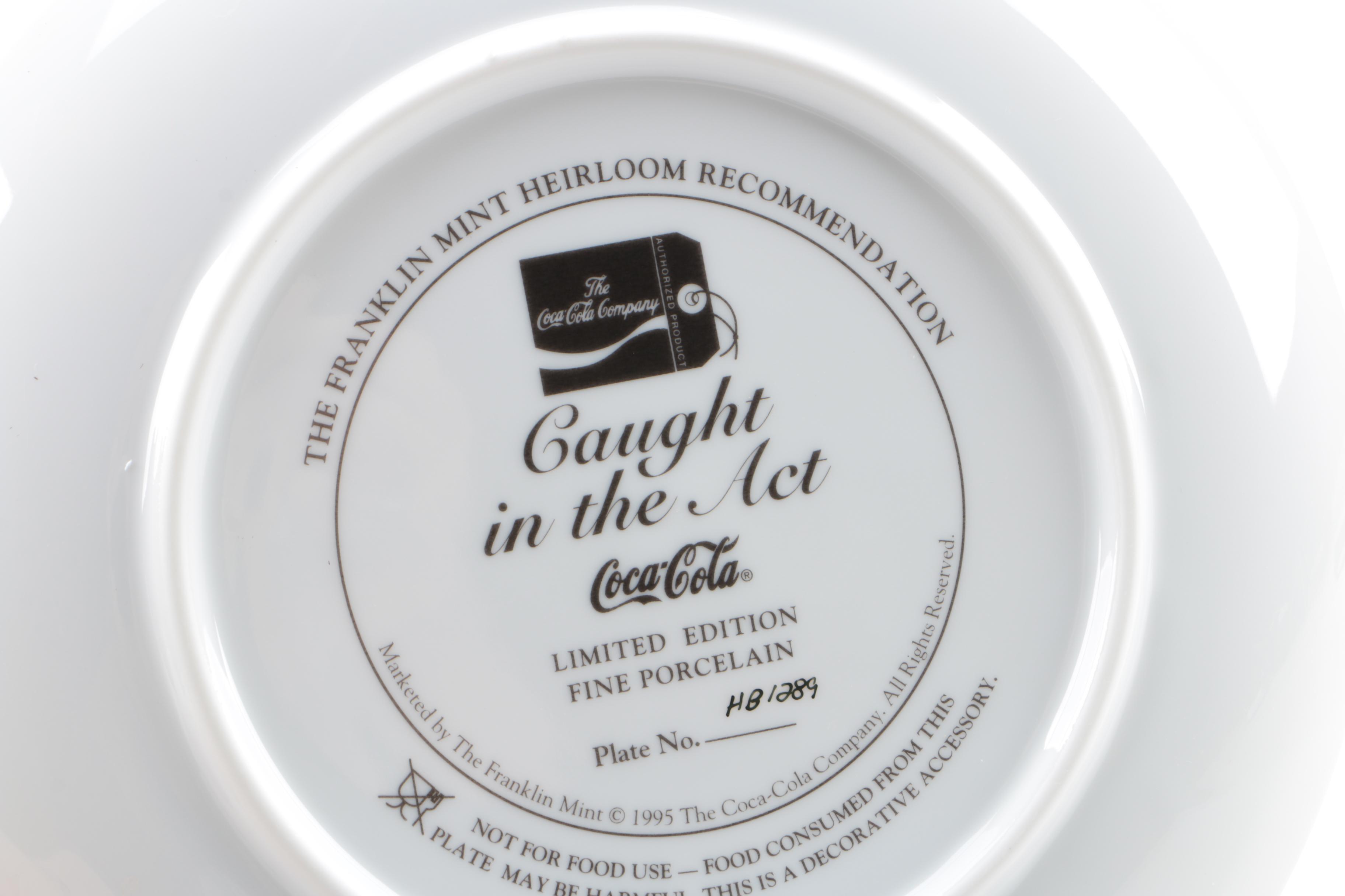 Decorative Coca-Cola Christmas Plates