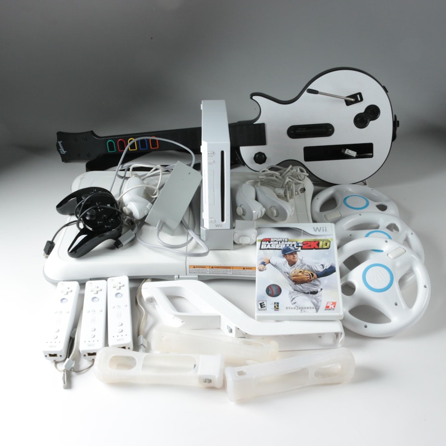 Wii Console with Accessories