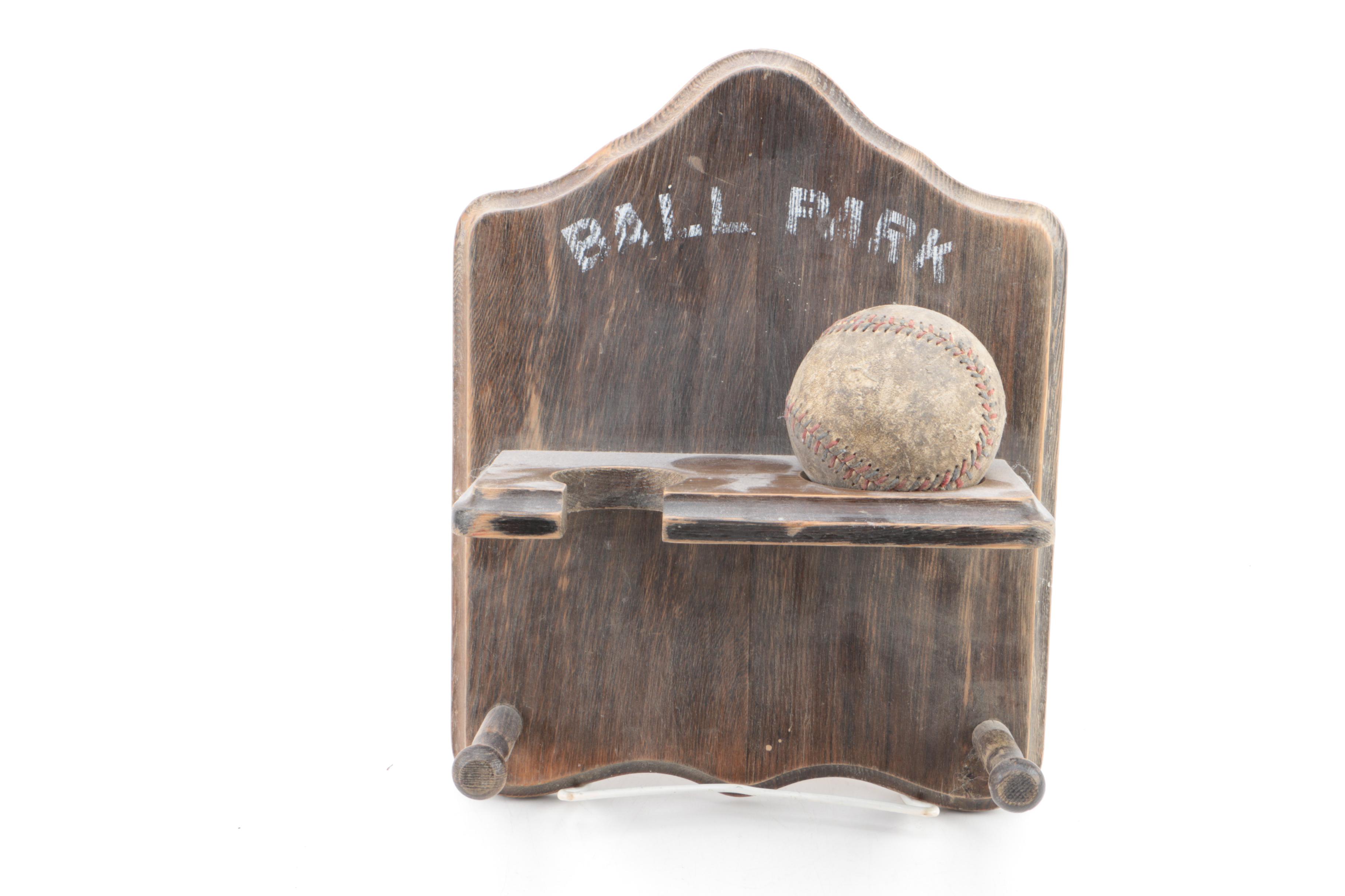 Baseball Equipment and Home Decor