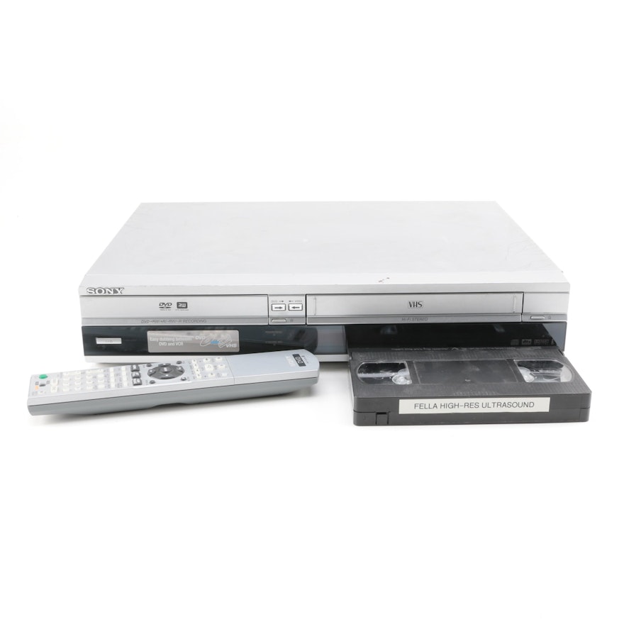 Sony RDR-VX515 DVD Player and VHS Recorder