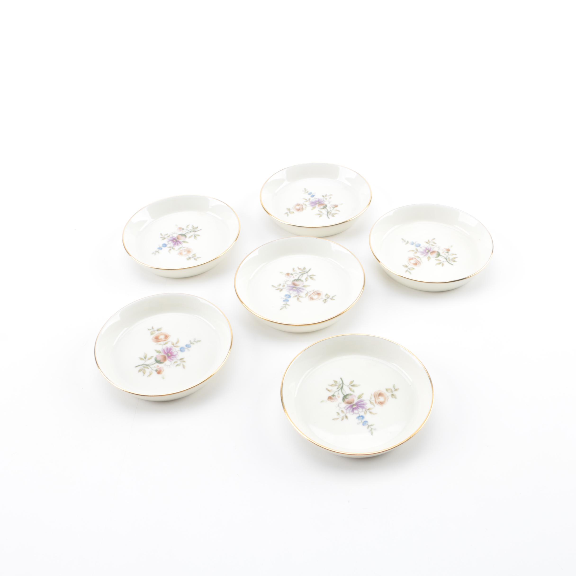 Mid-Century Royal Copenhagen Porcelain Condiment Dishes