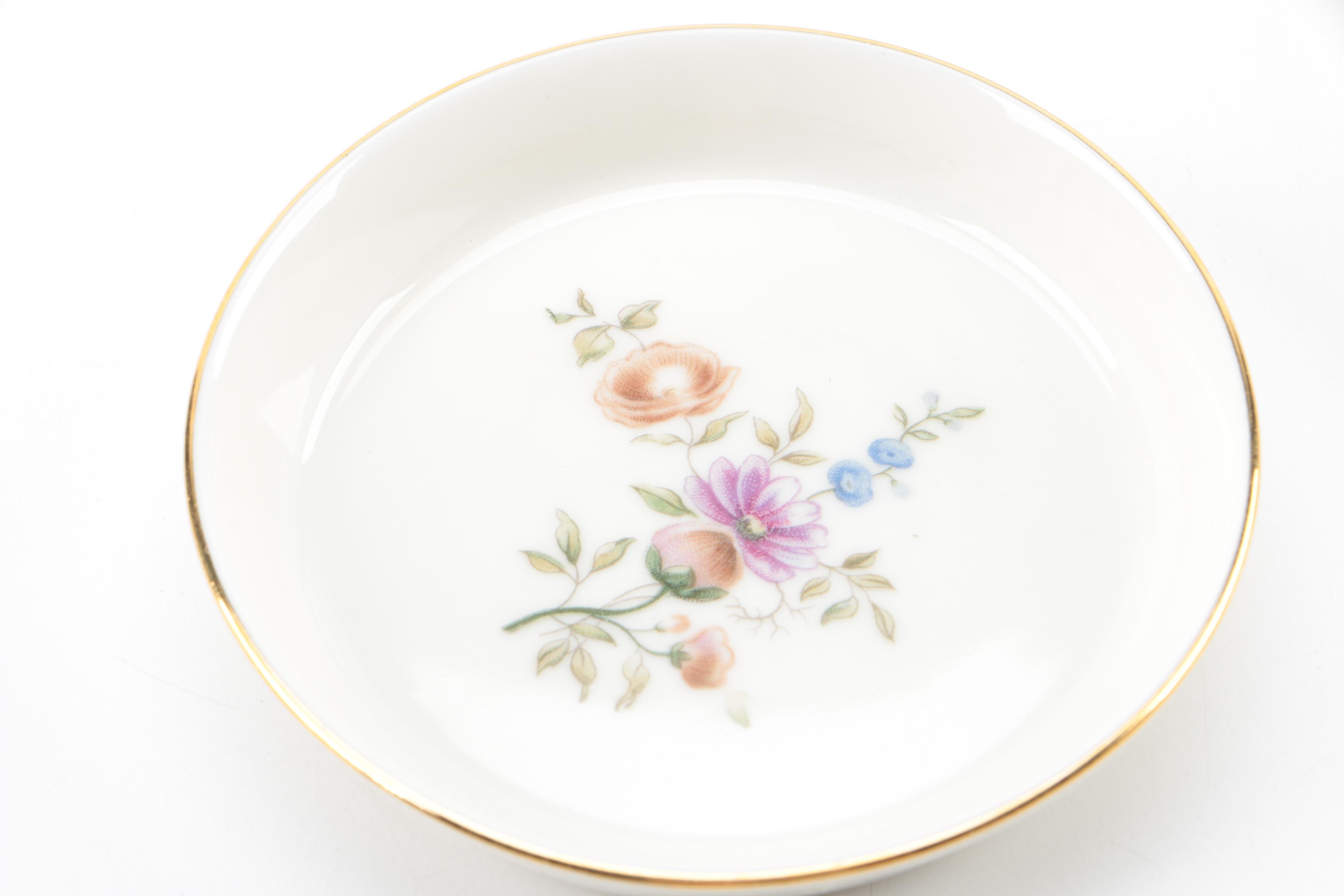 Mid-Century Royal Copenhagen Porcelain Condiment Dishes