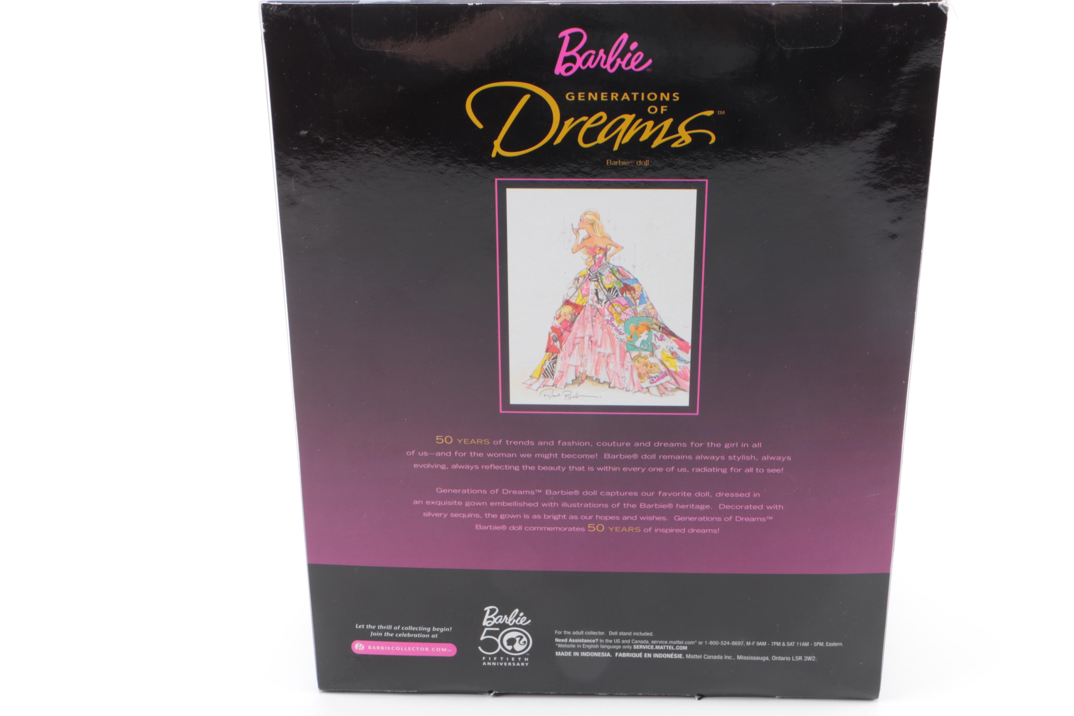 Barbie 50th Anniversary "Generation of Dreams" and "Coca-Cola Picnic" Dolls