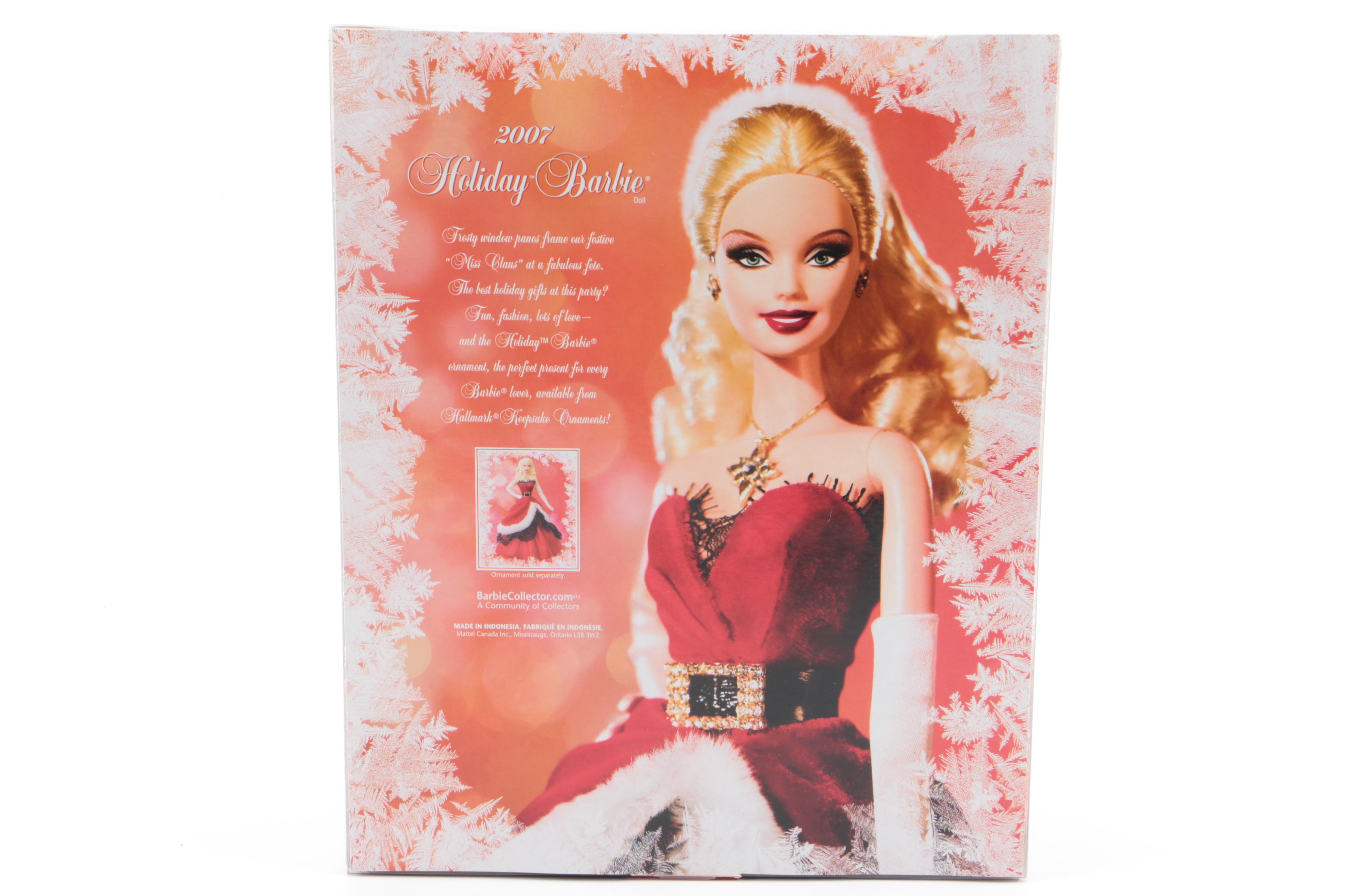 2000s Mattel "Holiday Barbie" Dolls